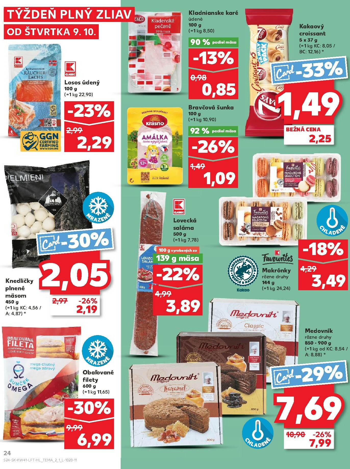 kaufland - Leták Kaufland platný od 09.10. do 15.10. - page: 24 kaufland - Leták Kaufland platný od 09.10. do 15.10. - page: 24