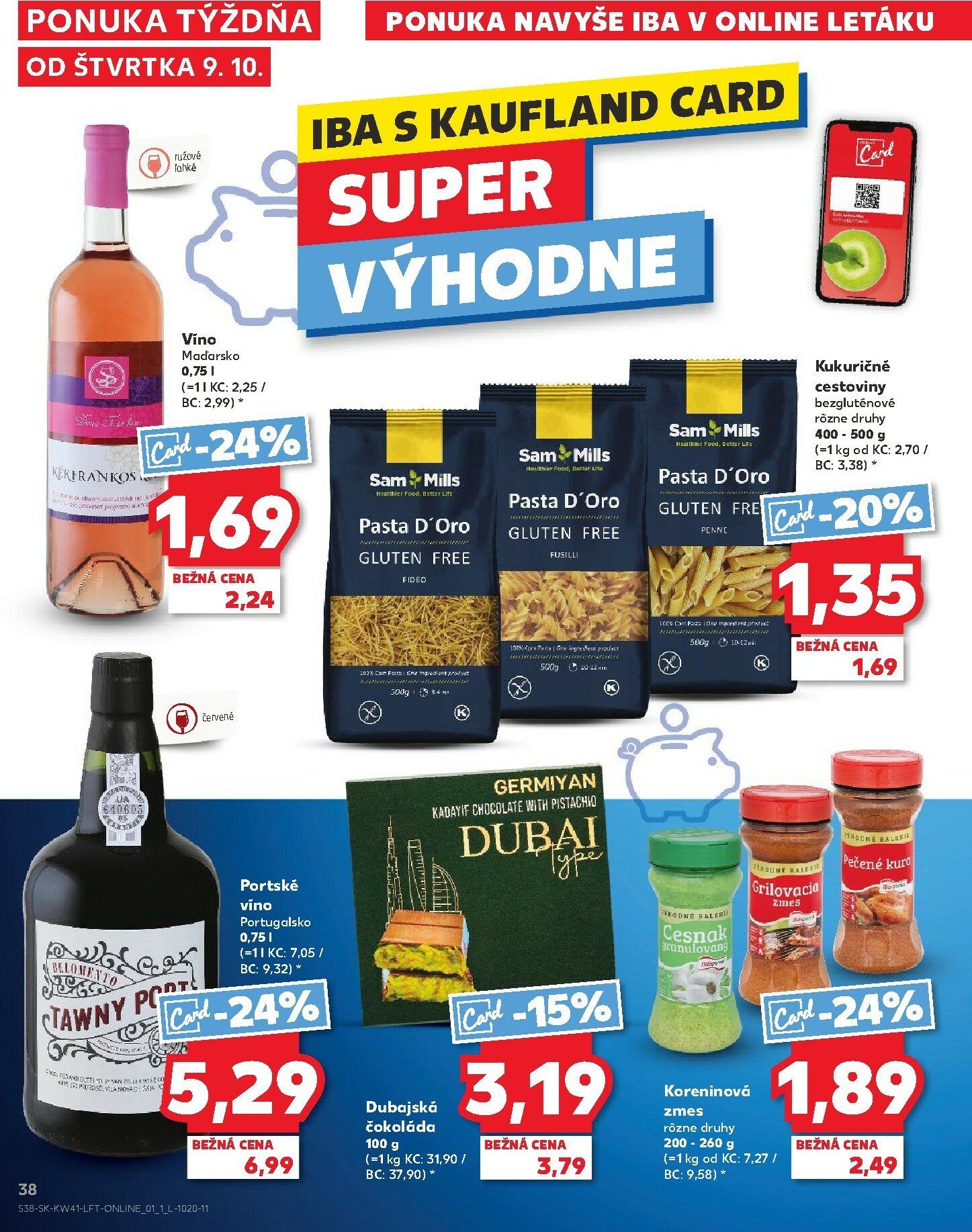kaufland - Leták Kaufland platný od 09.10. do 15.10. - page: 38 kaufland - Leták Kaufland platný od 09.10. do 15.10. - page: 38