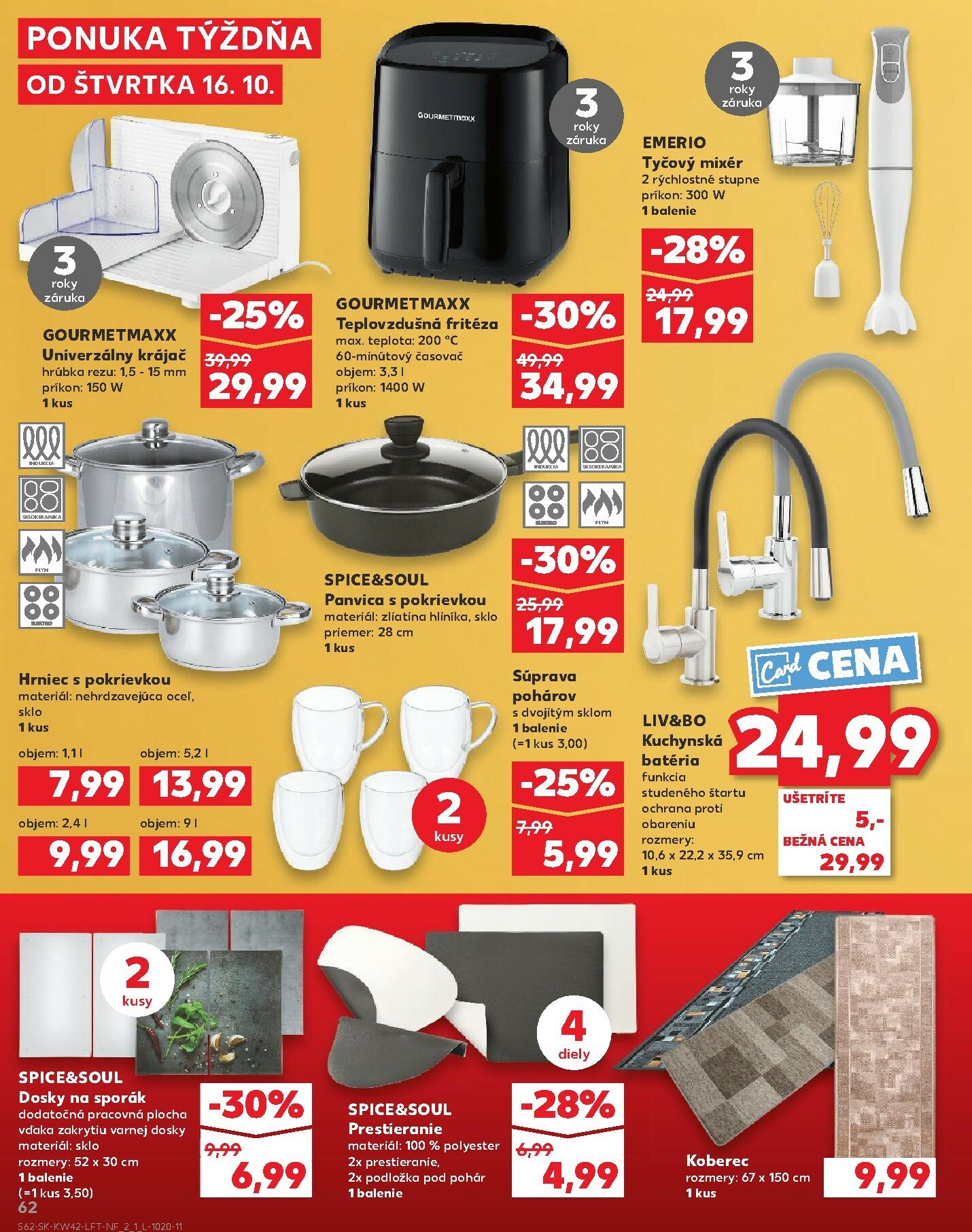 kaufland - Leták Kaufland platný od 16.10. do 22.10. - page: 62