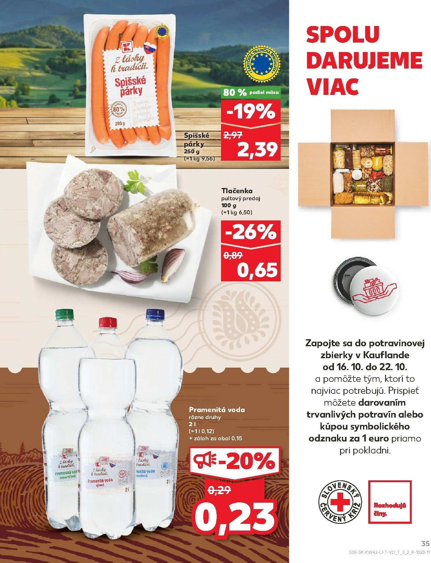 kaufland - Leták Kaufland platný od 16.10. do 22.10. - page: 35