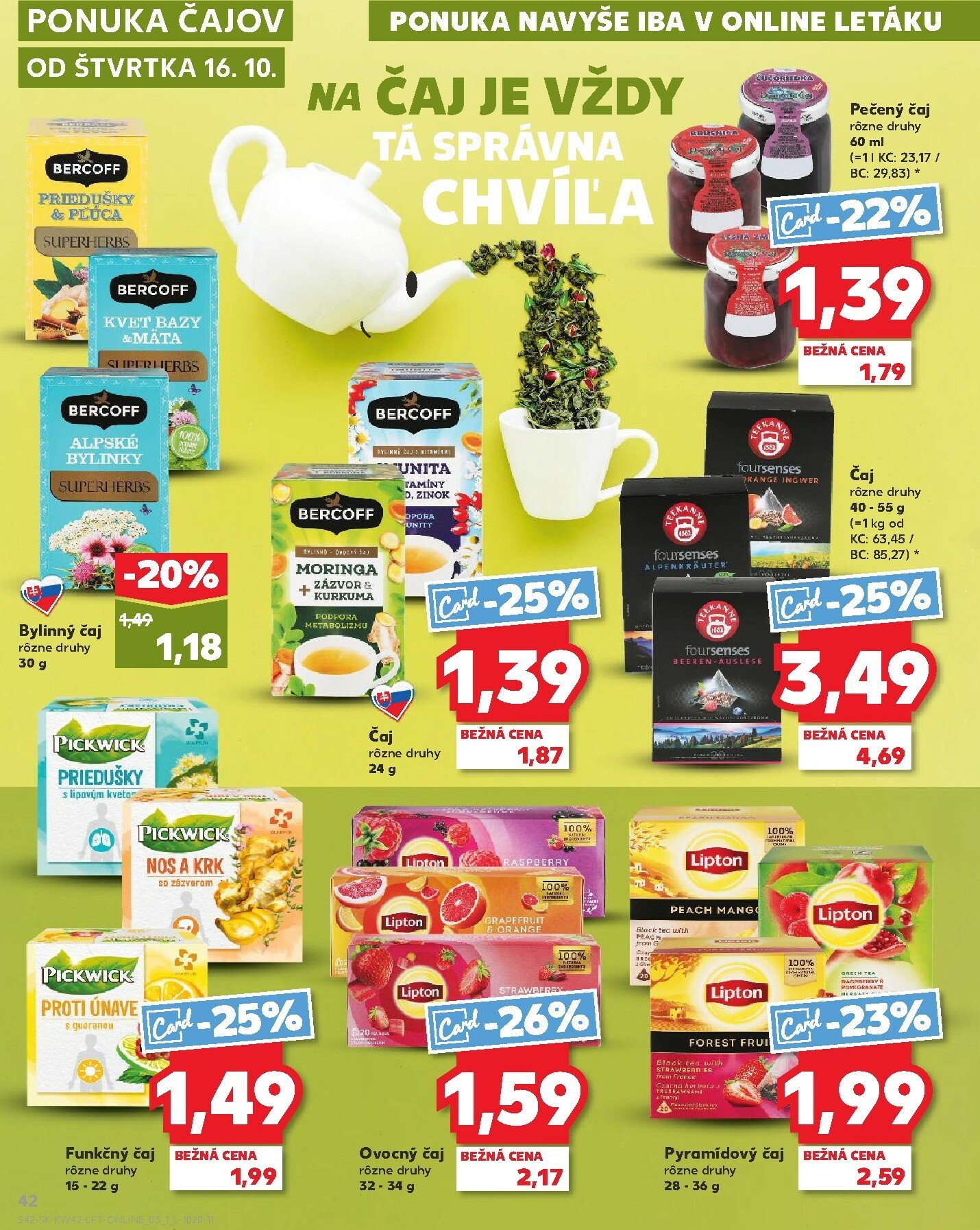 kaufland - Leták Kaufland platný od 16.10. do 22.10. - page: 42