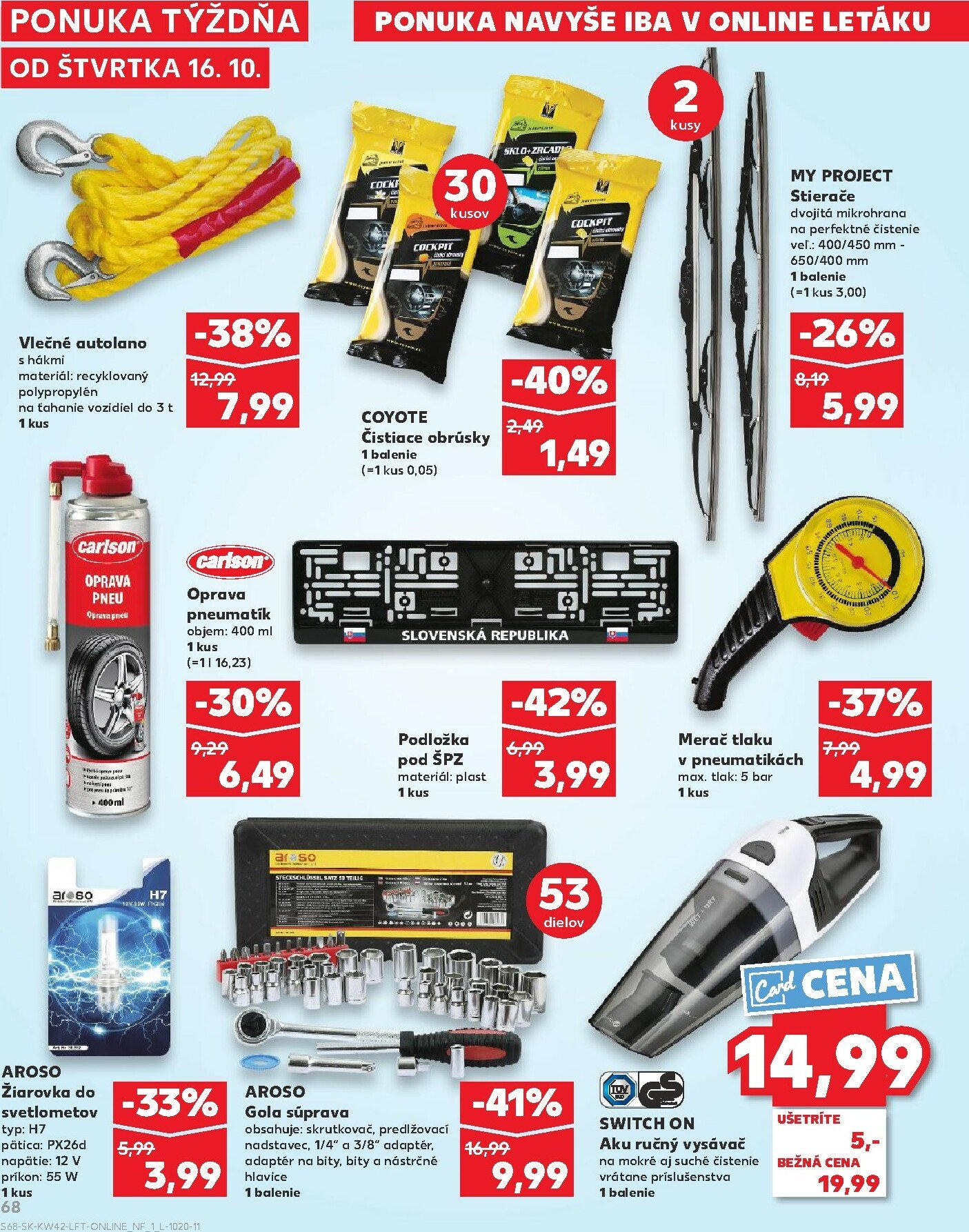 kaufland - Leták Kaufland platný od 16.10. do 22.10. - page: 68