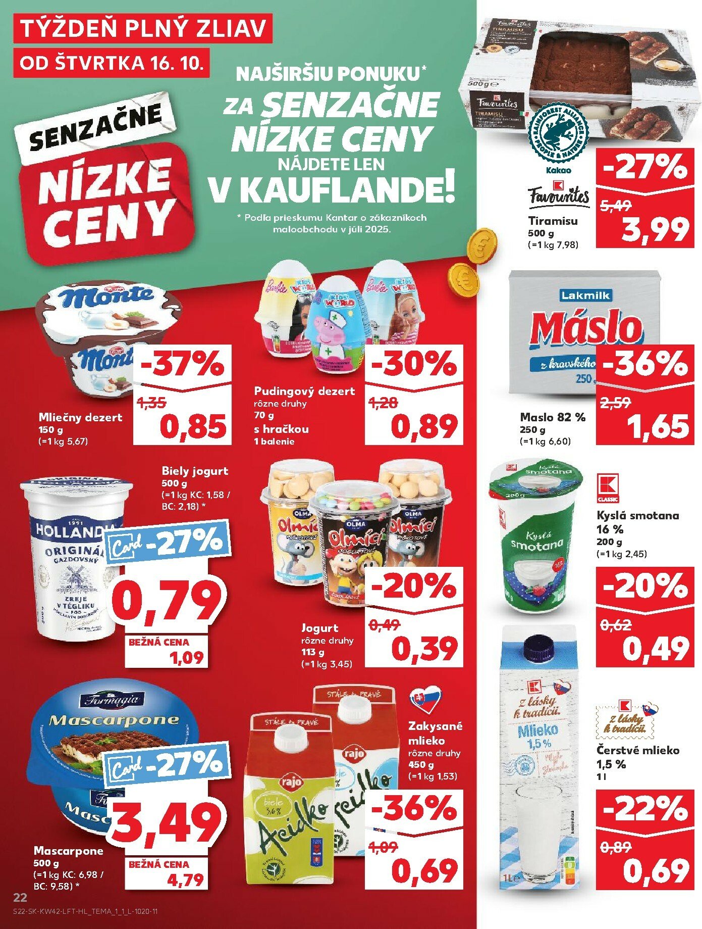 kaufland - Leták Kaufland platný od 16.10. do 22.10. - page: 22