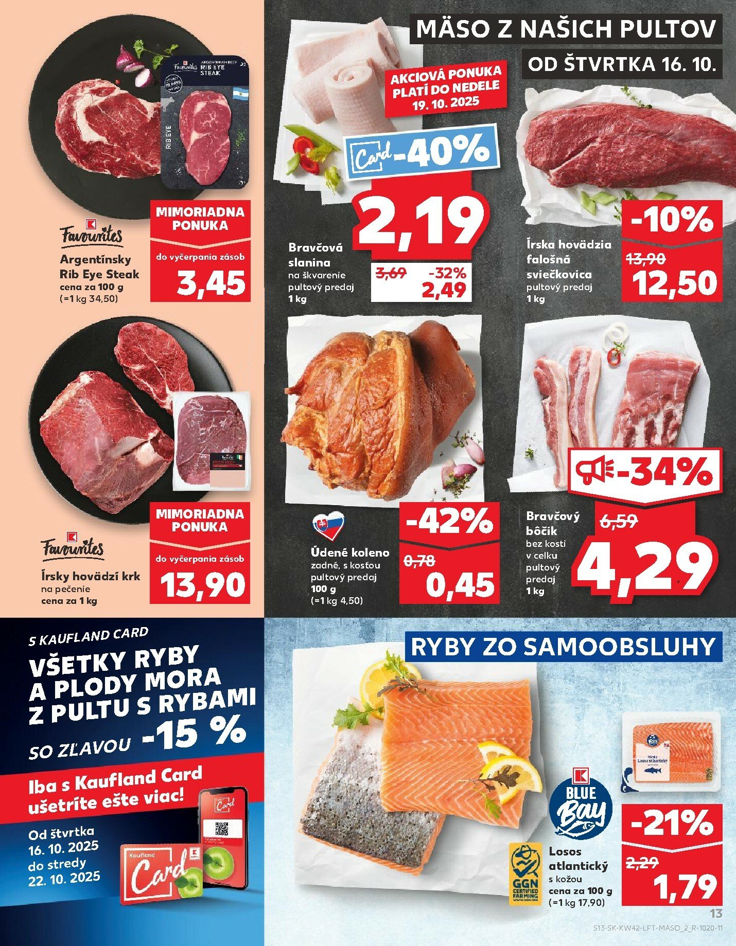 kaufland - Leták Kaufland platný od 16.10. do 22.10. - page: 13