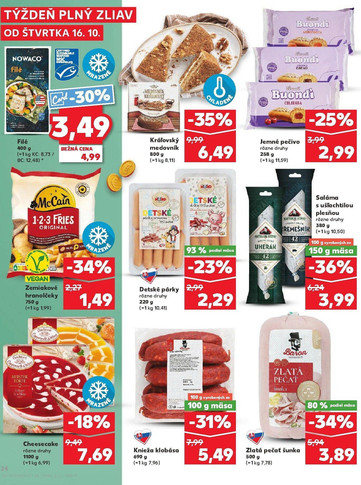 kaufland - Leták Kaufland platný od 16.10. do 22.10. - page: 24