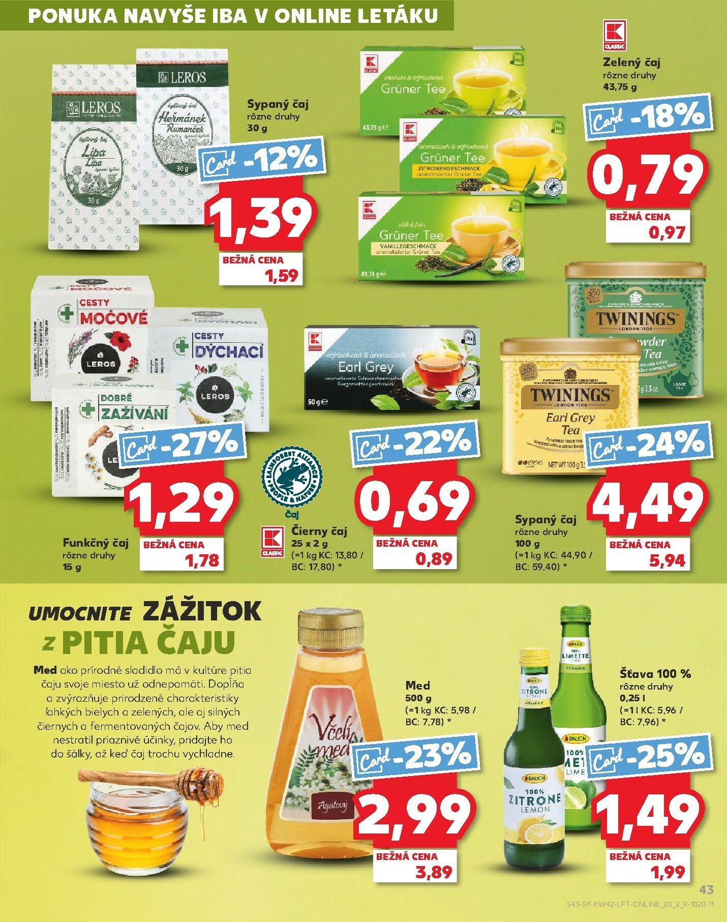 kaufland - Leták Kaufland platný od 16.10. do 22.10. - page: 43