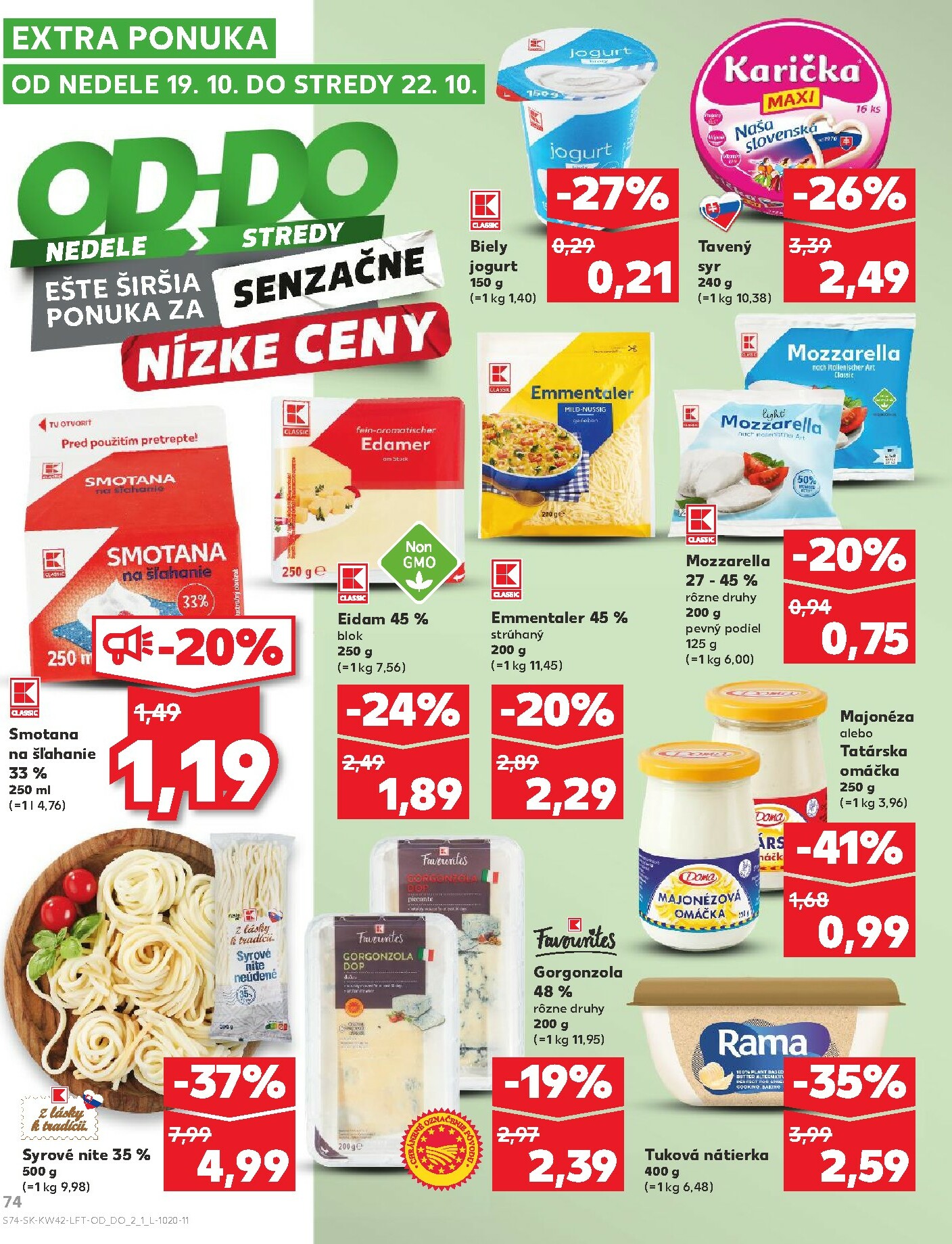 kaufland - Leták Kaufland platný od 16.10. do 22.10. - page: 74