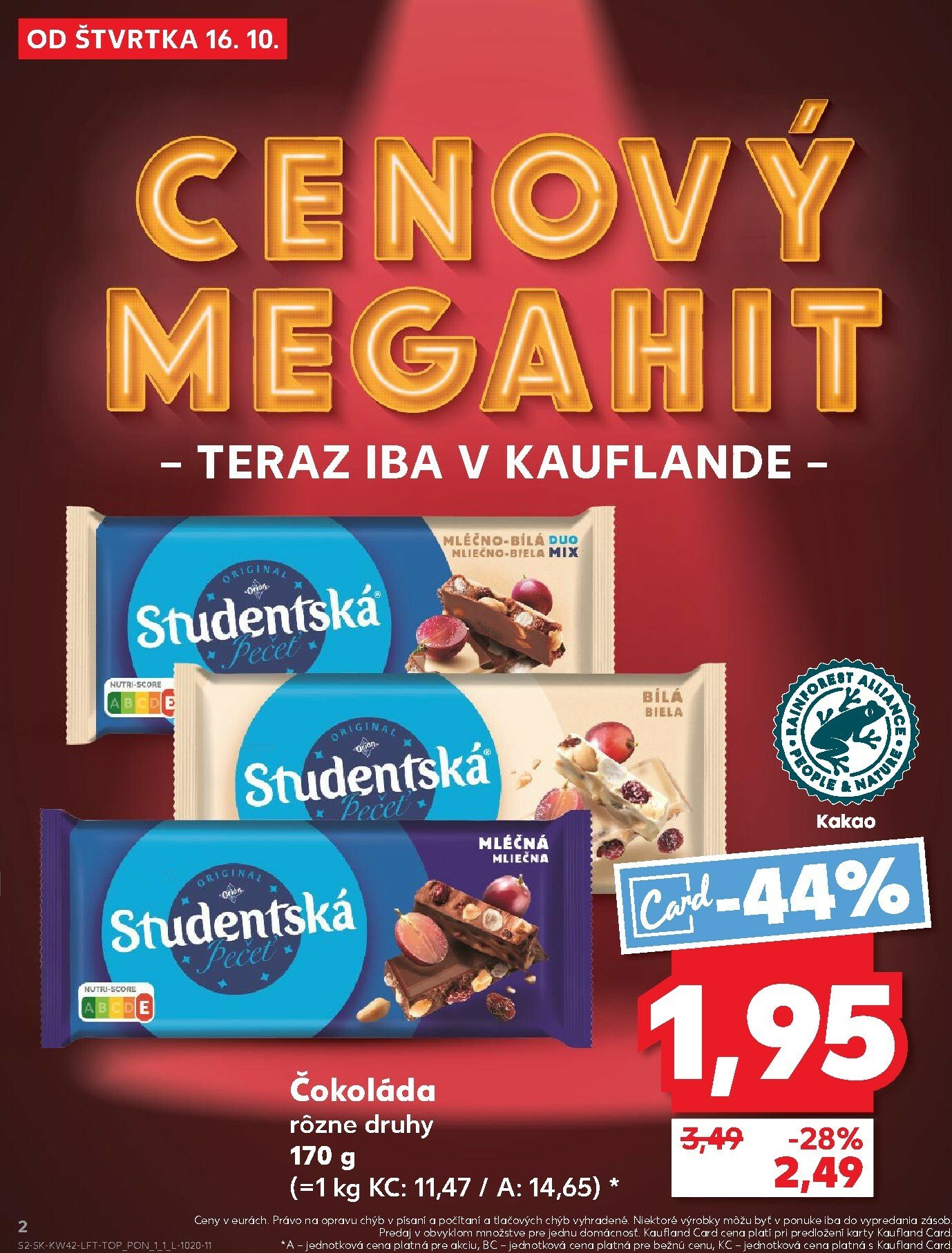 kaufland - Leták Kaufland platný od 16.10. do 22.10. - page: 2