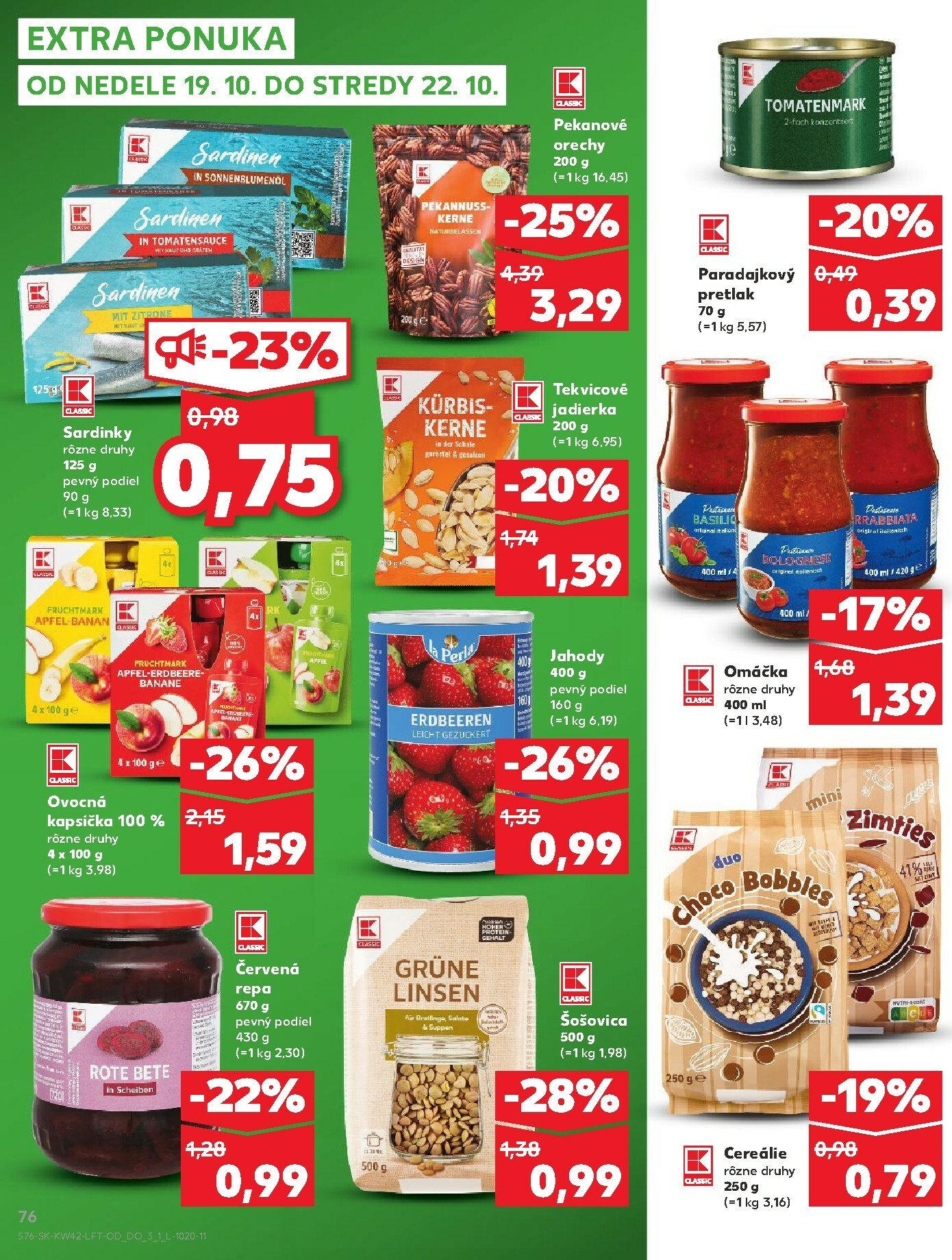 kaufland - Leták Kaufland platný od 16.10. do 22.10. - page: 76