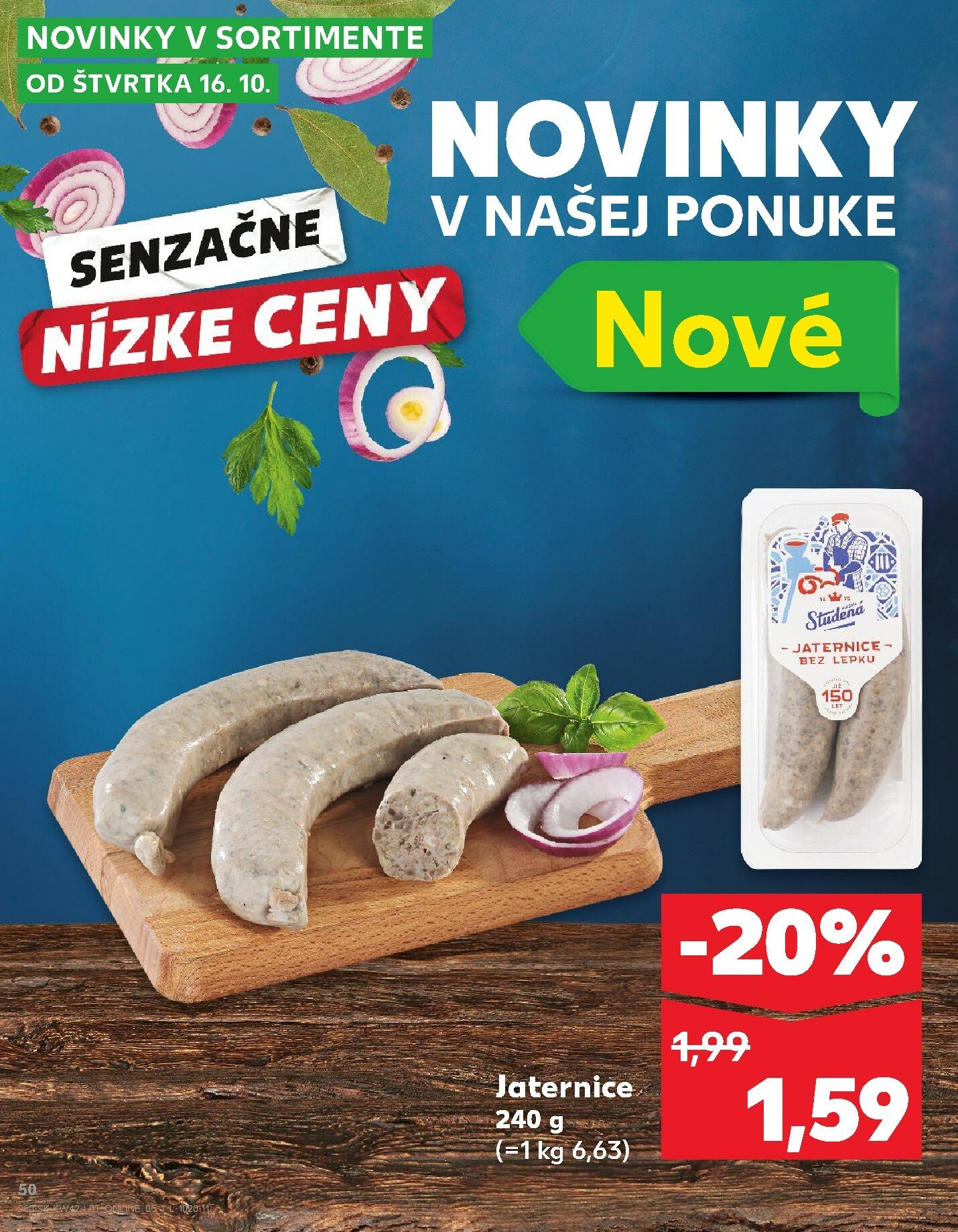 kaufland - Leták Kaufland platný od 16.10. do 22.10. - page: 50