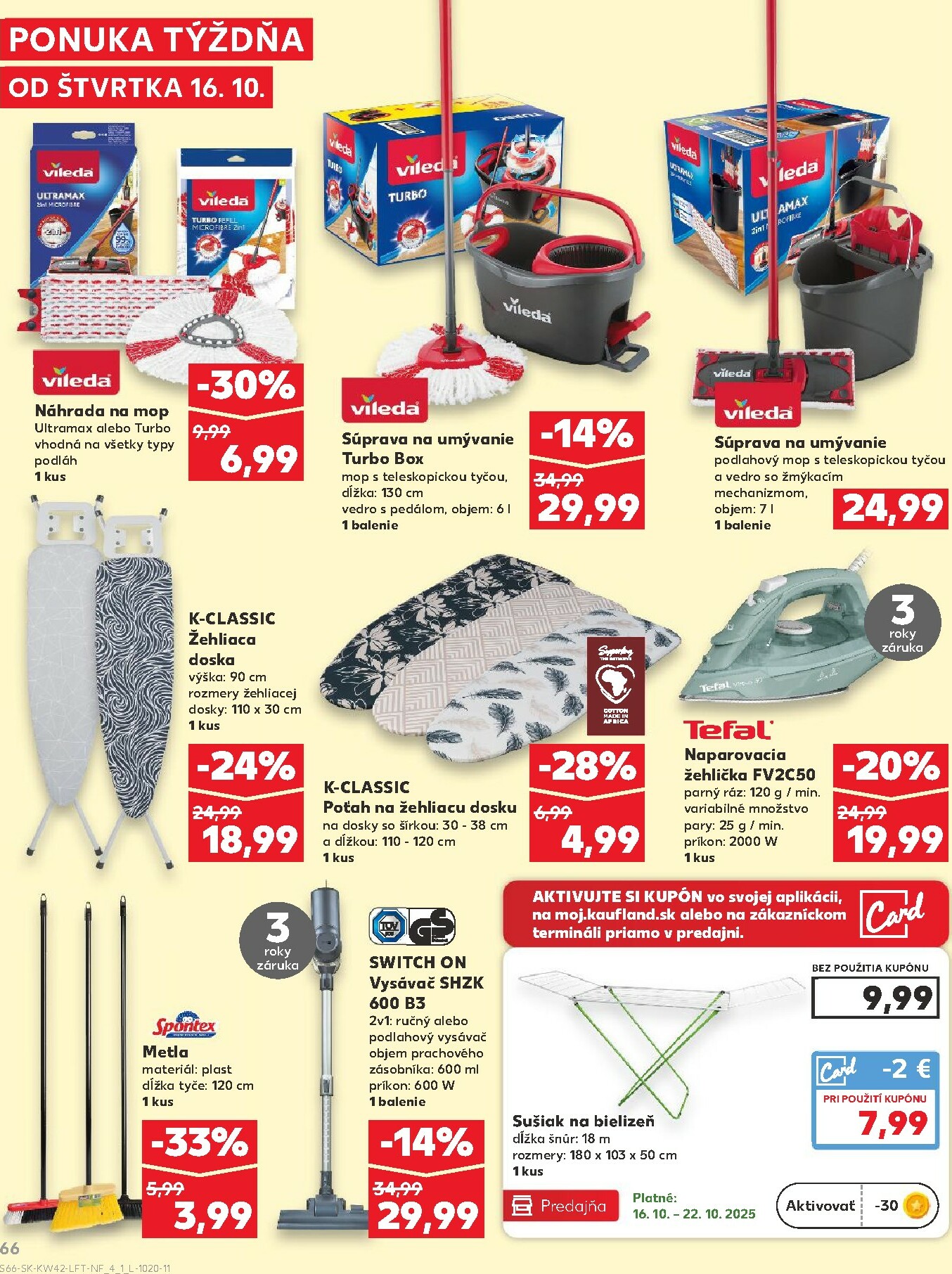 kaufland - Leták Kaufland platný od 16.10. do 22.10. - page: 66