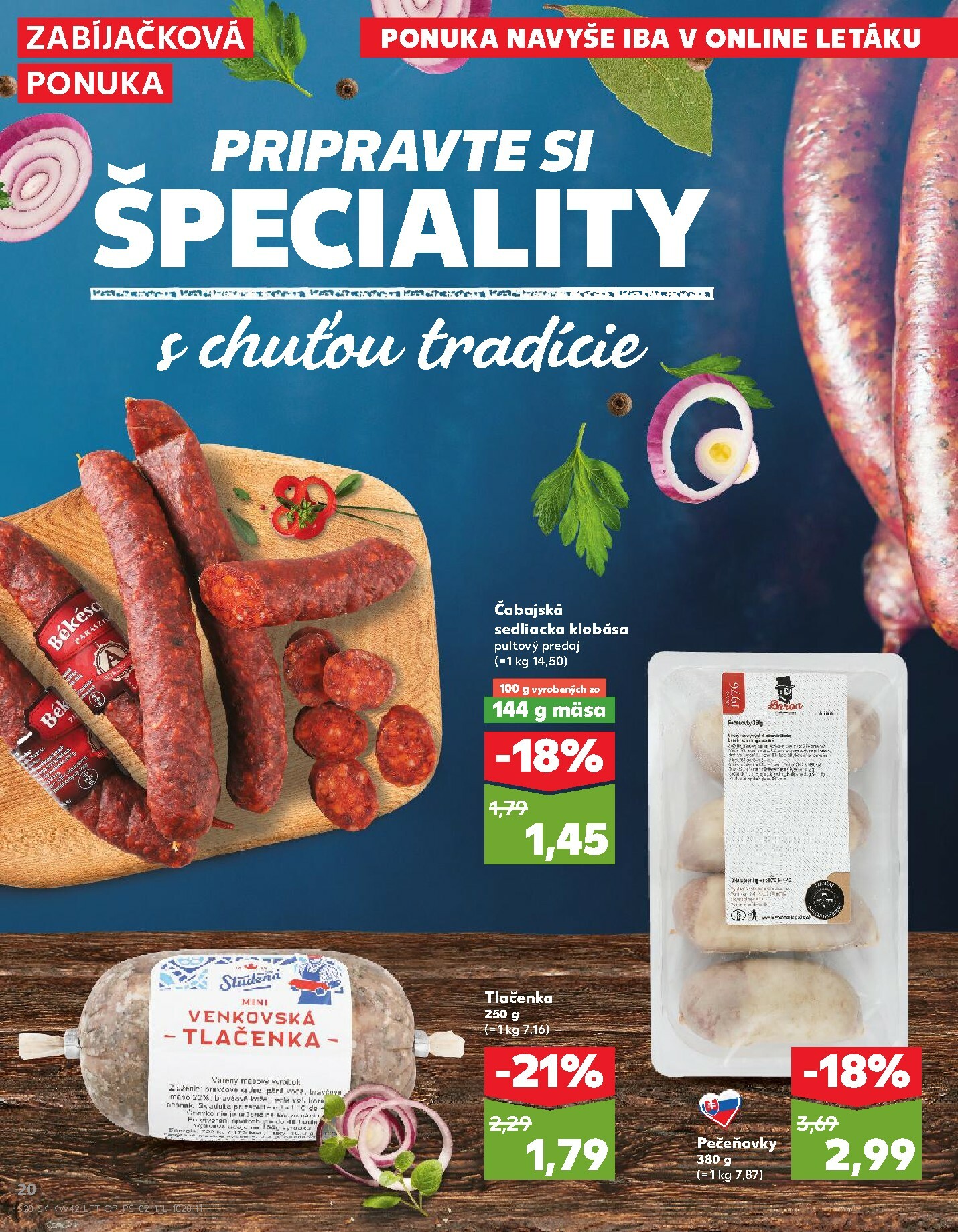 kaufland - Leták Kaufland platný od 16.10. do 22.10. - page: 20