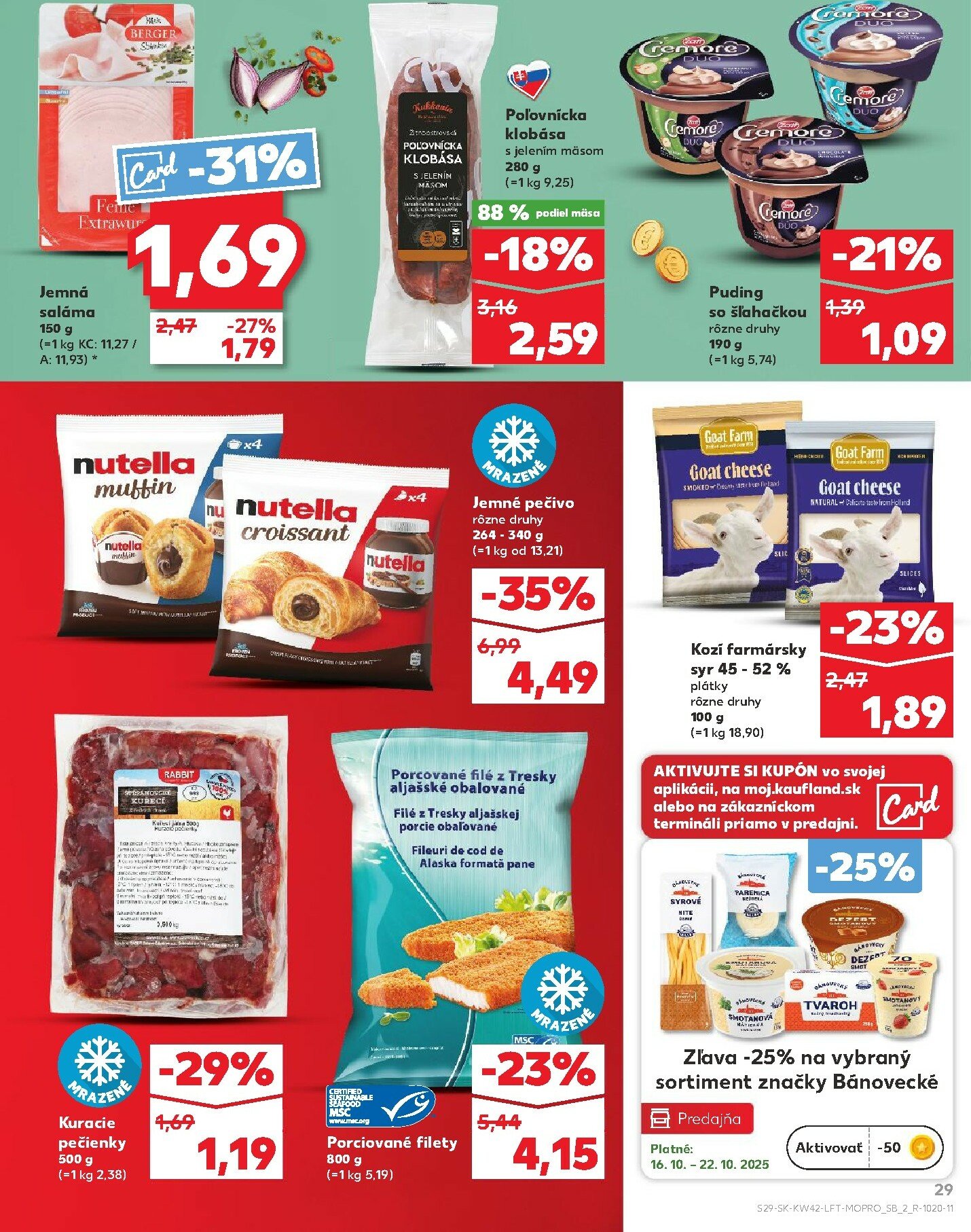 kaufland - Leták Kaufland platný od 16.10. do 22.10. - page: 29