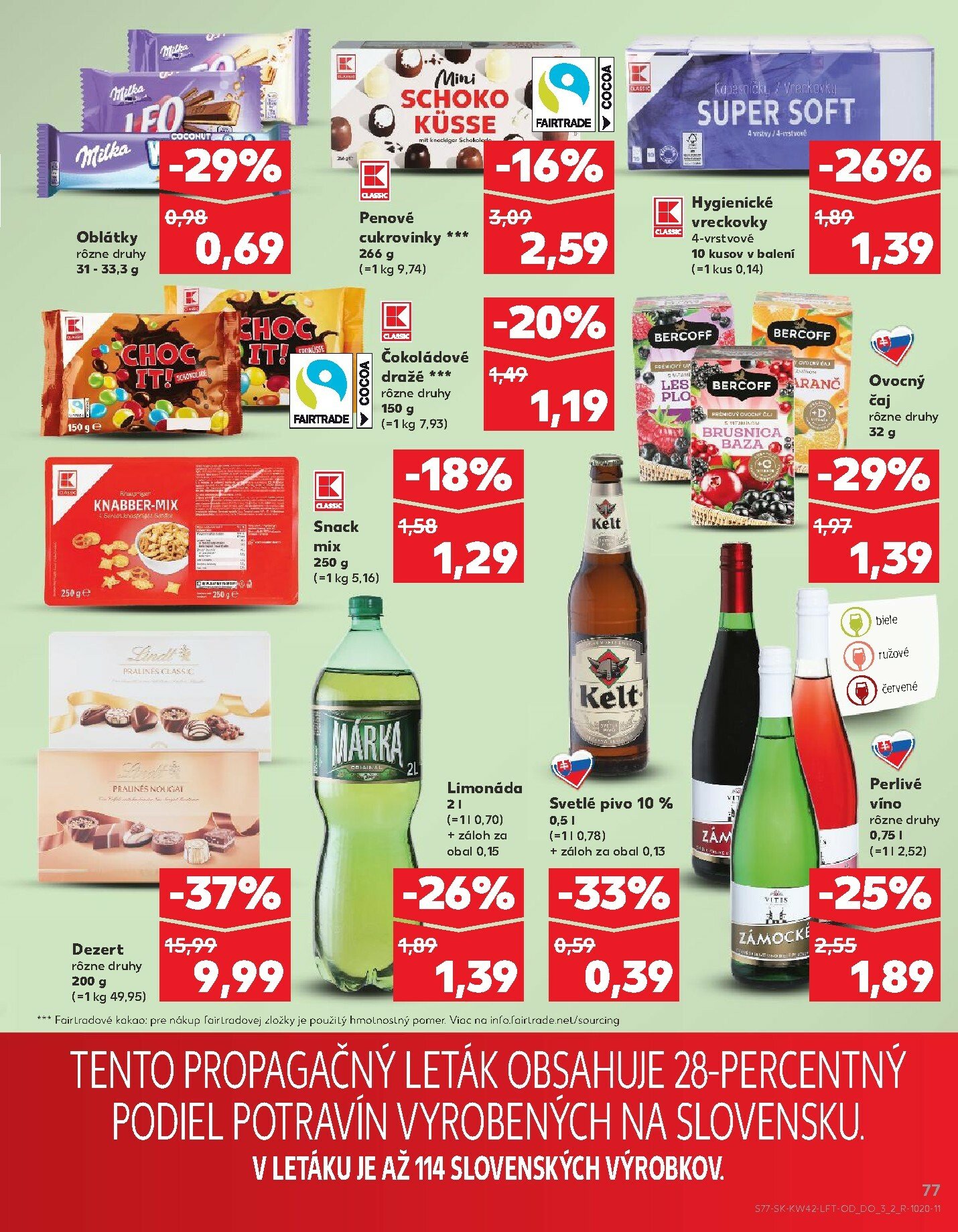 kaufland - Leták Kaufland platný od 16.10. do 22.10. - page: 77