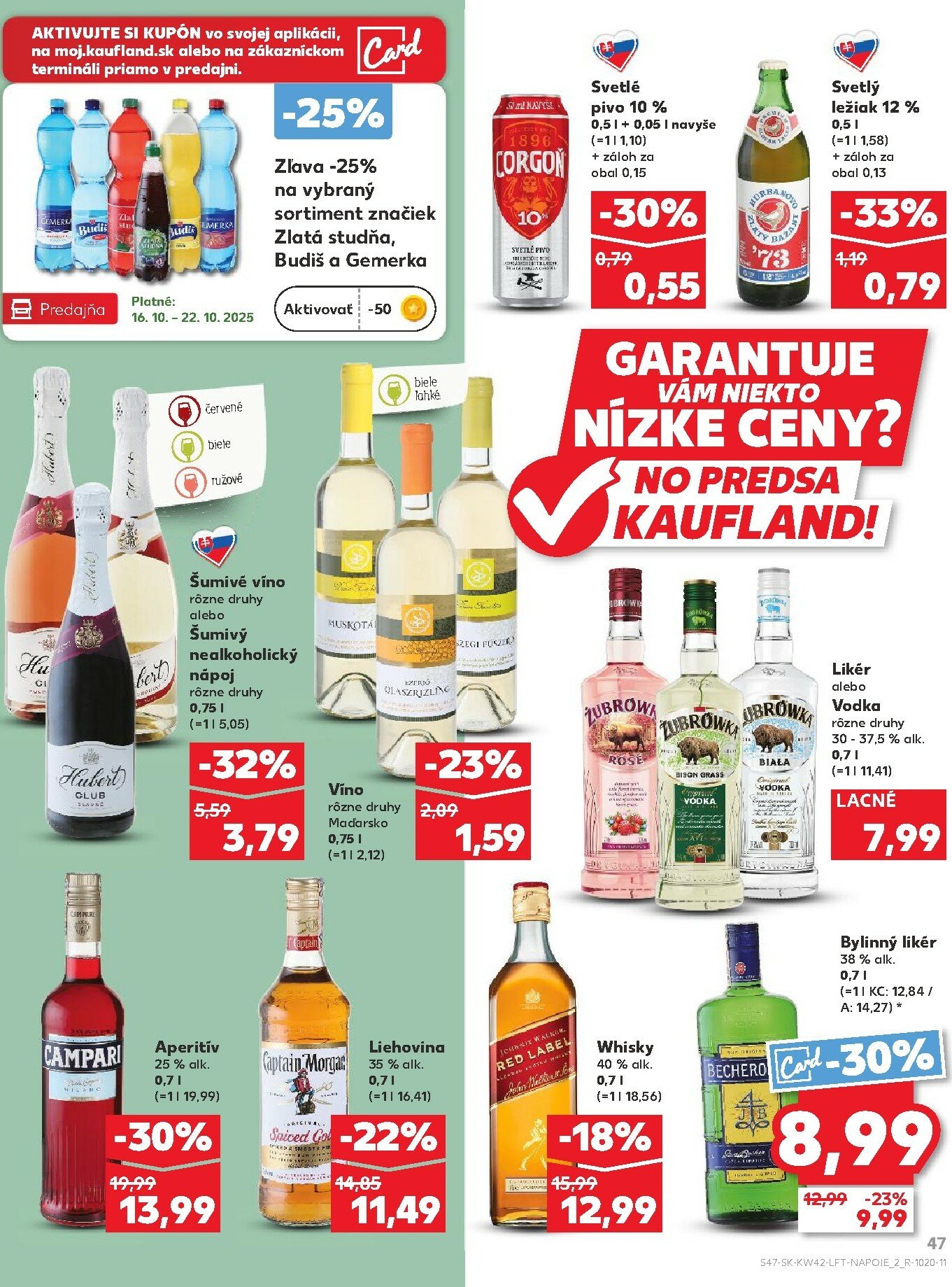 kaufland - Leták Kaufland platný od 16.10. do 22.10. - page: 47