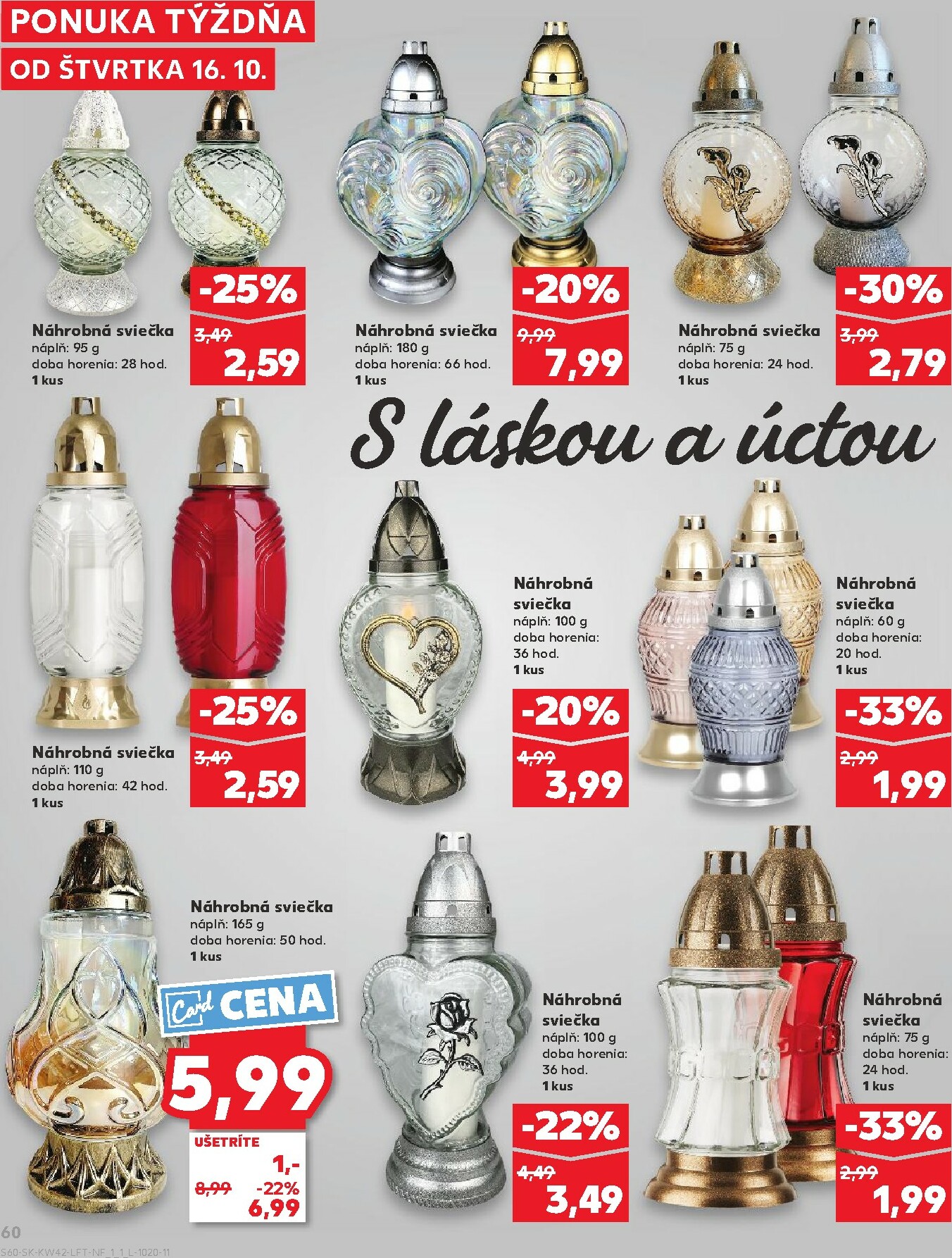 kaufland - Leták Kaufland platný od 16.10. do 22.10. - page: 60