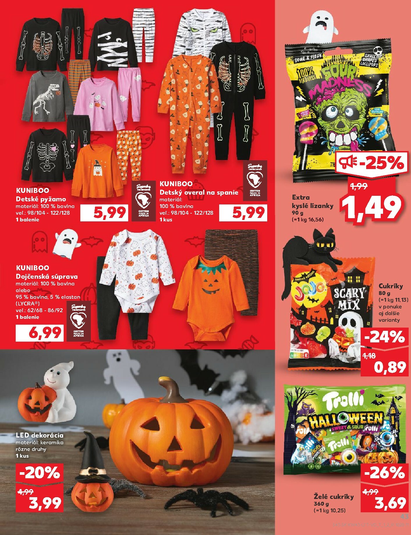 kaufland - Leták Kaufland platný od 23.10. do 29.10. - page: 43 kaufland - Leták Kaufland platný od 23.10. do 29.10. - page: 43