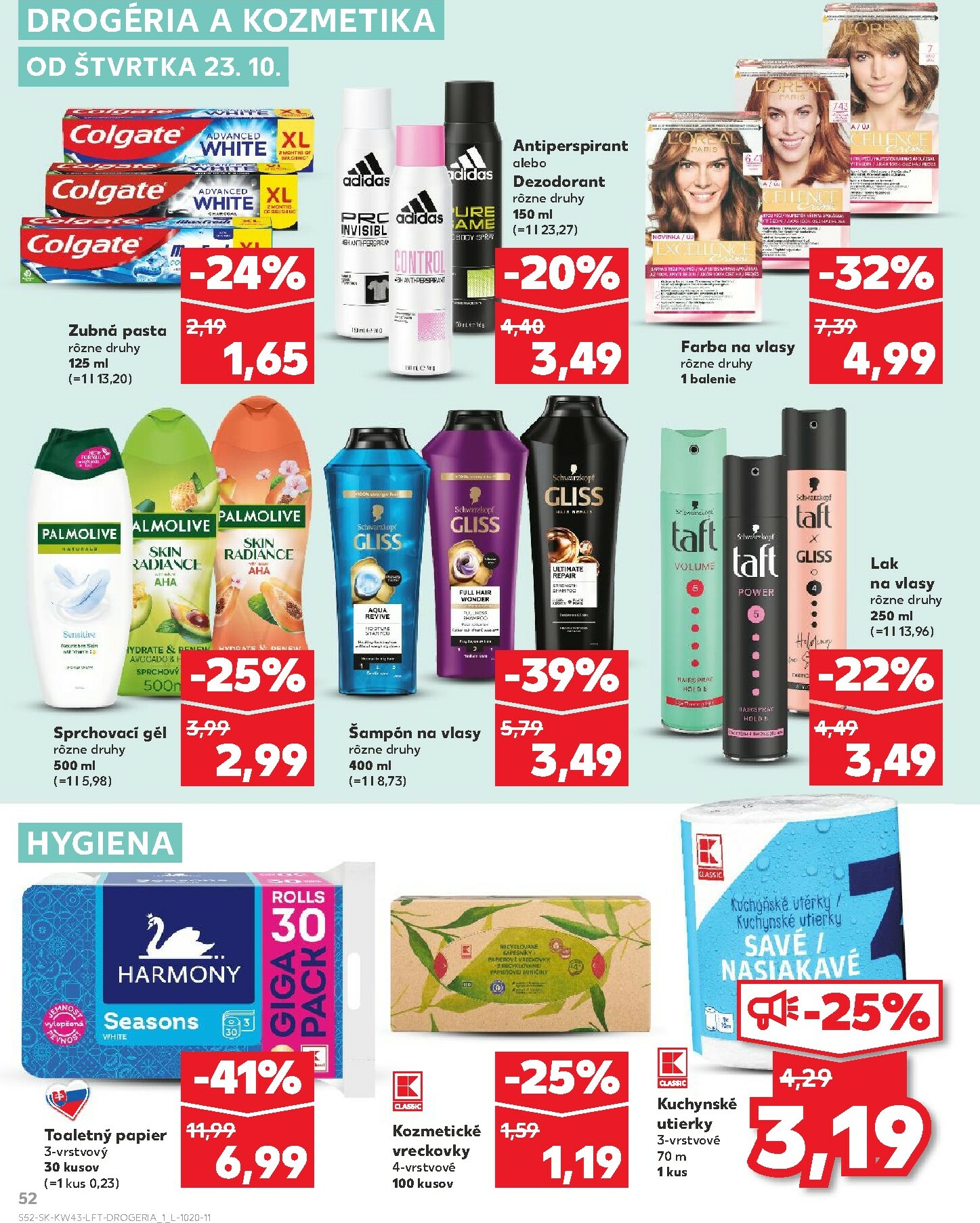 kaufland - Leták Kaufland platný od 23.10. do 29.10. - page: 52 kaufland - Leták Kaufland platný od 23.10. do 29.10. - page: 52