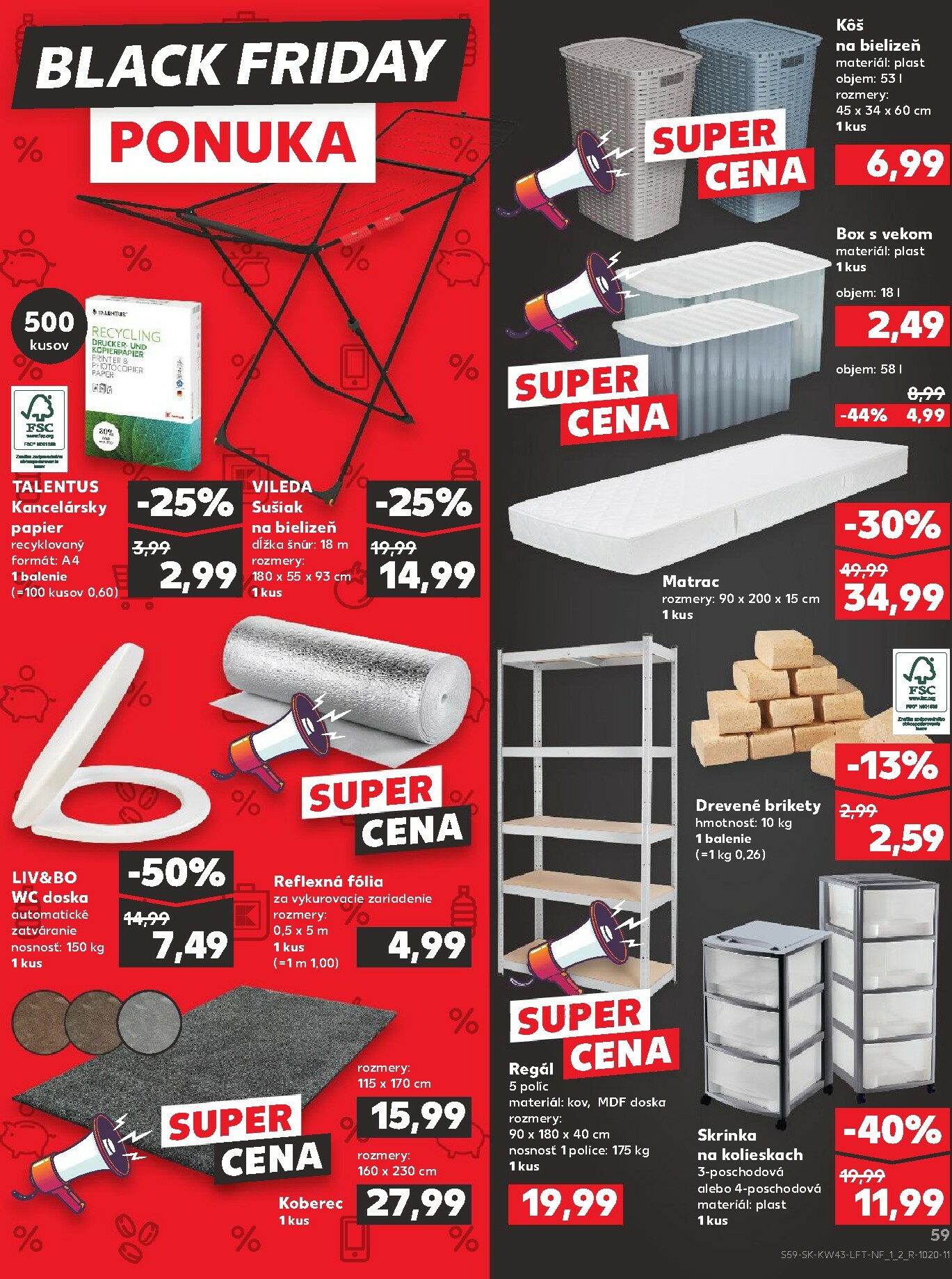 kaufland - Leták Kaufland platný od 23.10. do 29.10. - page: 59 kaufland - Leták Kaufland platný od 23.10. do 29.10. - page: 59