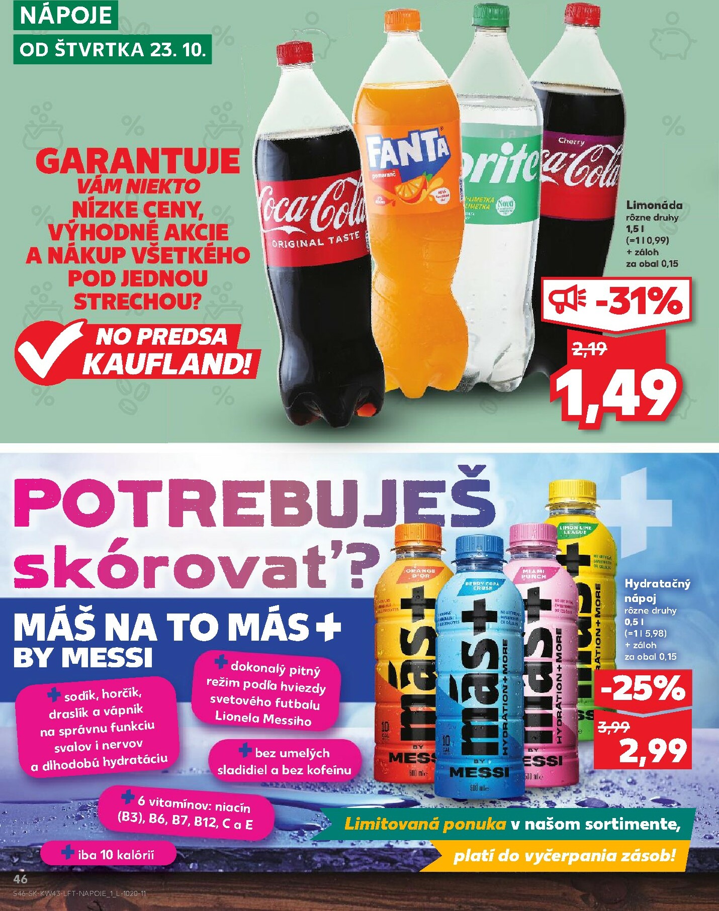 kaufland - Leták Kaufland platný od 23.10. do 29.10. - page: 46 kaufland - Leták Kaufland platný od 23.10. do 29.10. - page: 46