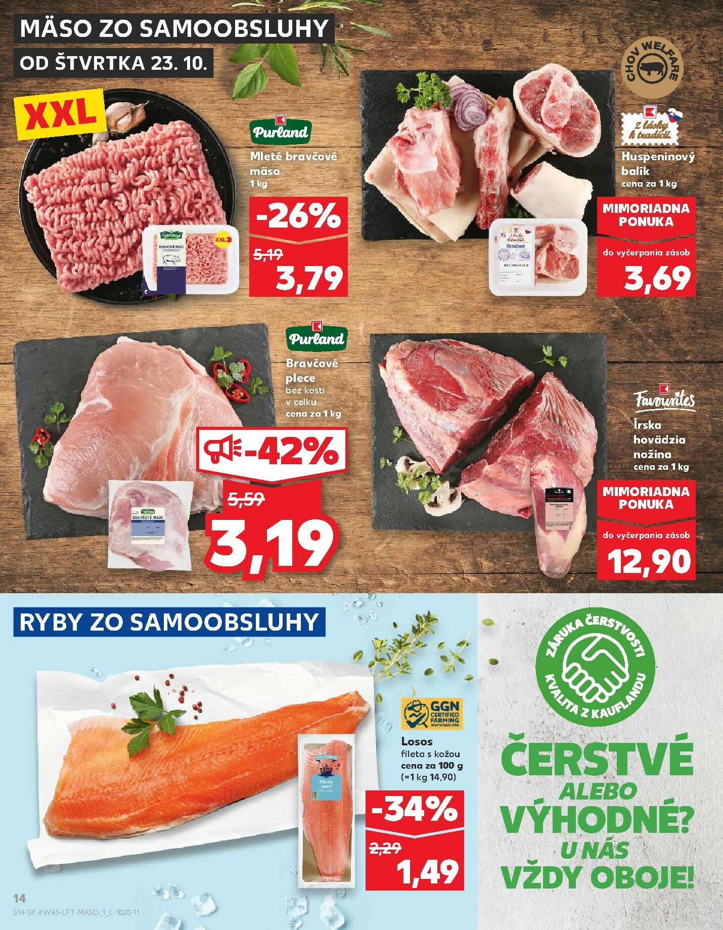 kaufland - Leták Kaufland platný od 23.10. do 29.10. - page: 14 kaufland - Leták Kaufland platný od 23.10. do 29.10. - page: 14