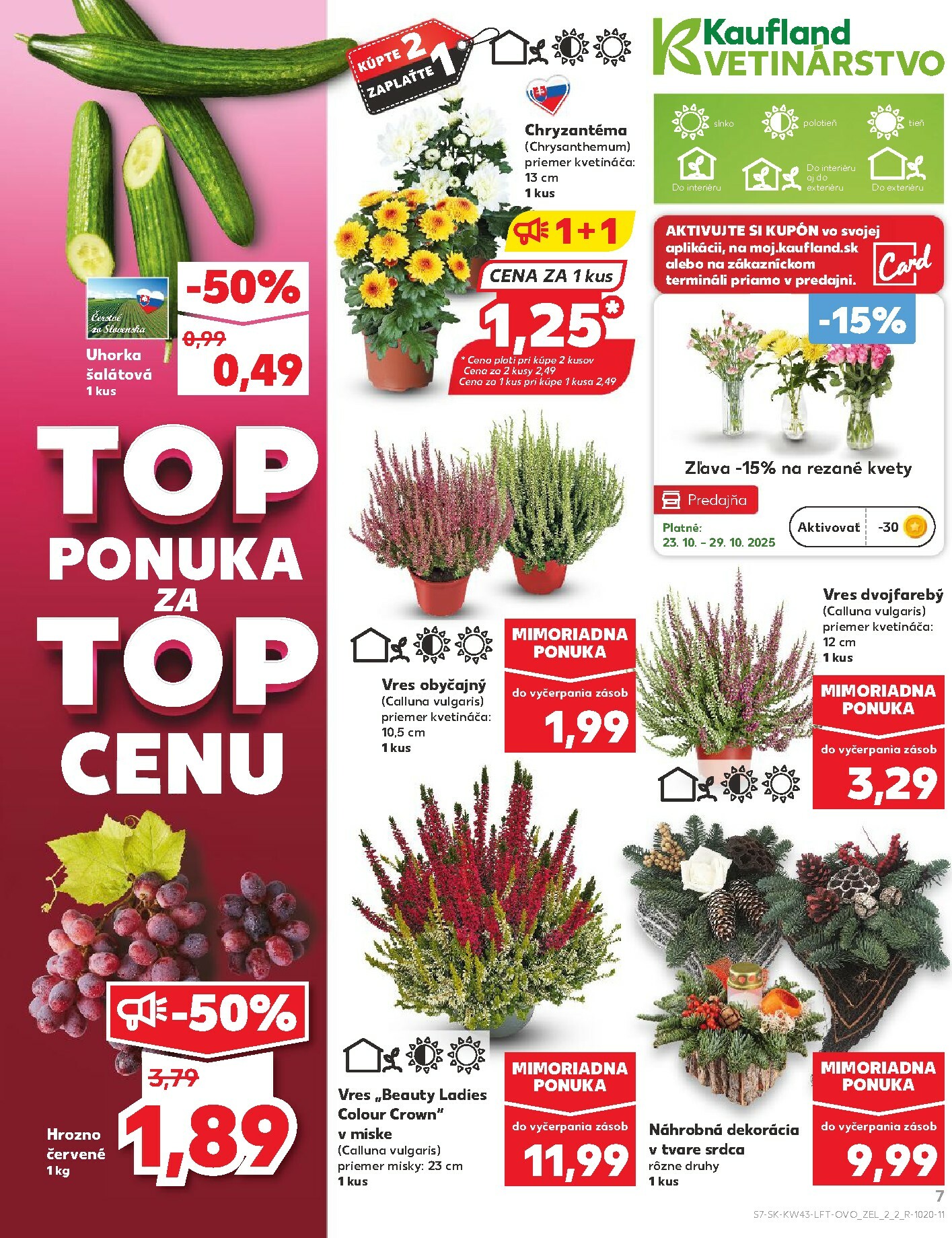 kaufland - Leták Kaufland platný od 23.10. do 29.10. - page: 7 kaufland - Leták Kaufland platný od 23.10. do 29.10. - page: 7