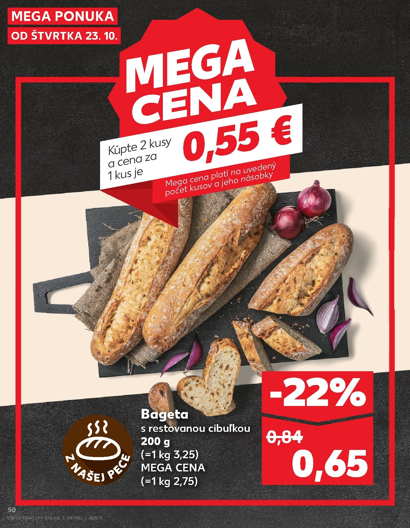 kaufland - Leták Kaufland platný od 23.10. do 29.10. - page: 50 kaufland - Leták Kaufland platný od 23.10. do 29.10. - page: 50