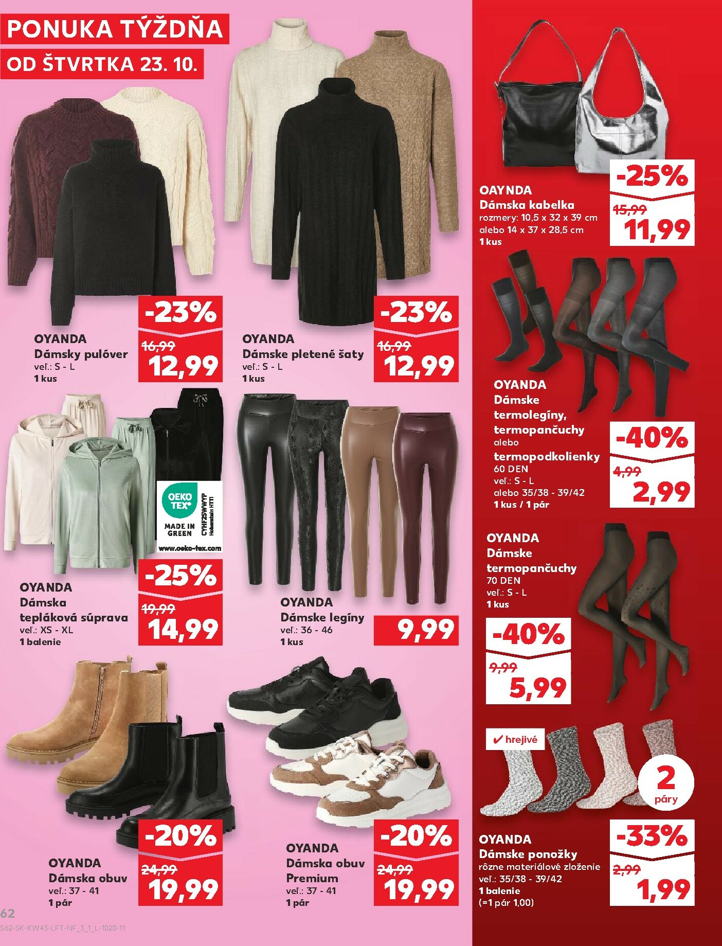 kaufland - Leták Kaufland platný od 23.10. do 29.10. - page: 62 kaufland - Leták Kaufland platný od 23.10. do 29.10. - page: 62