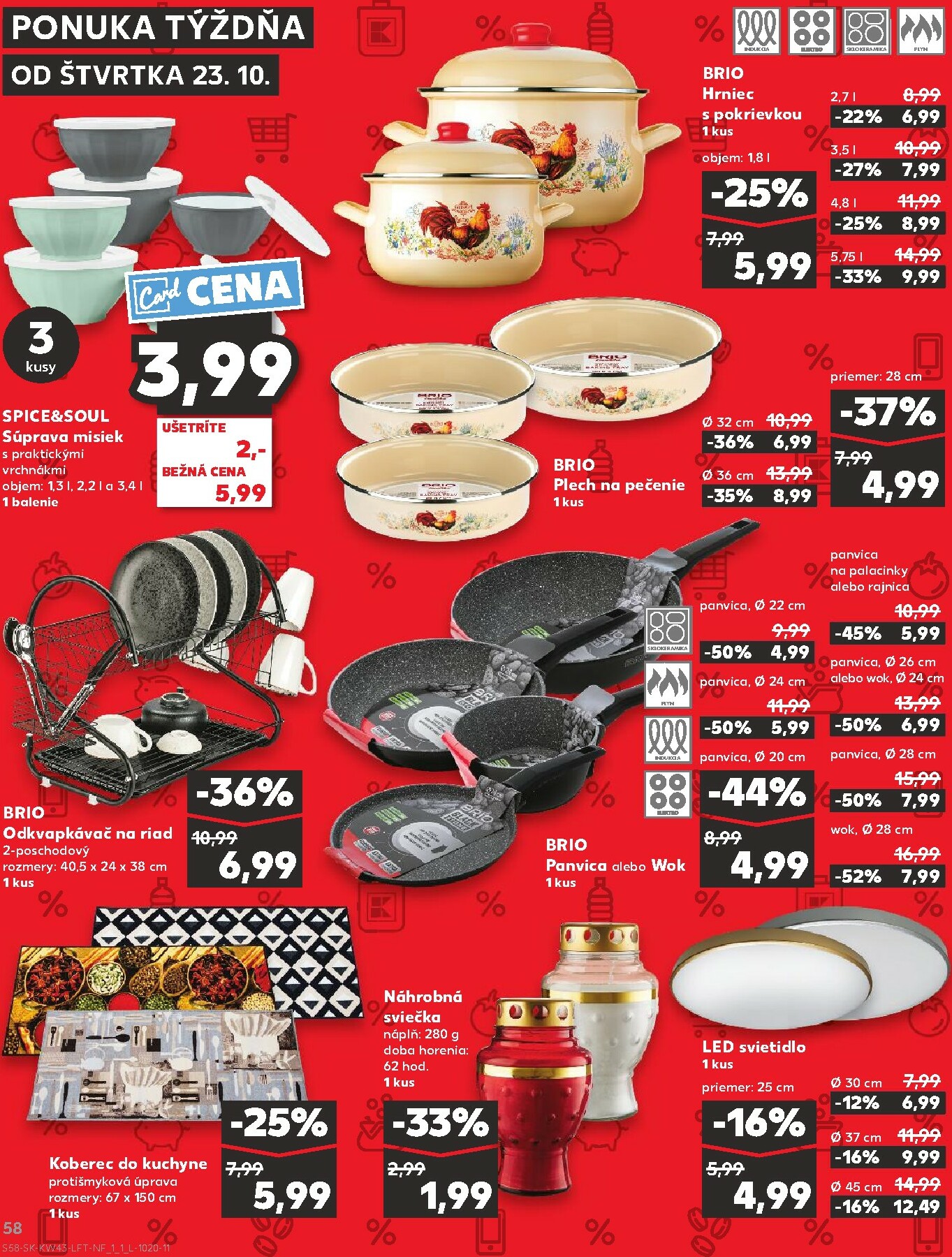 kaufland - Leták Kaufland platný od 23.10. do 29.10. - page: 58 kaufland - Leták Kaufland platný od 23.10. do 29.10. - page: 58