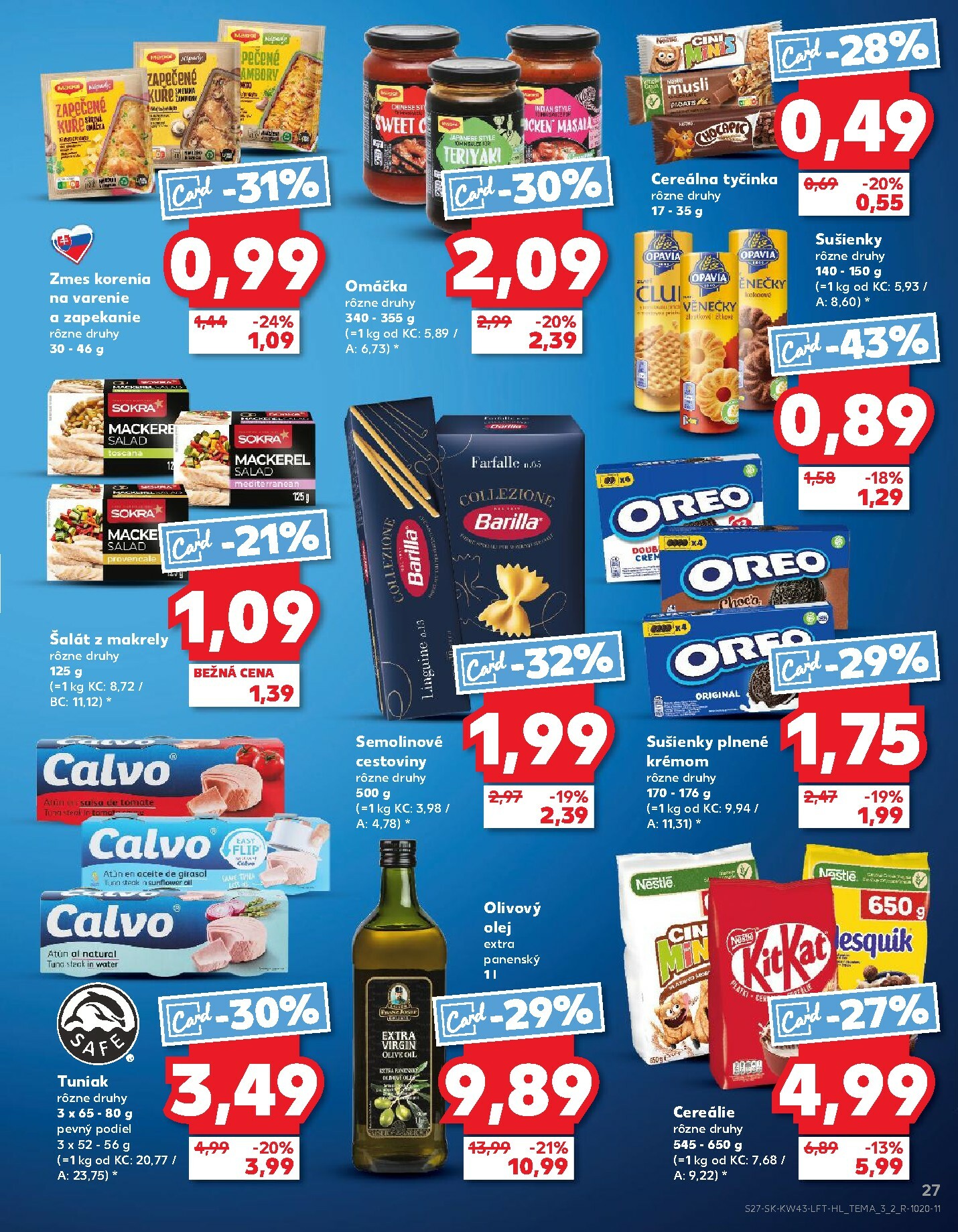 kaufland - Leták Kaufland platný od 23.10. do 29.10. - page: 27 kaufland - Leták Kaufland platný od 23.10. do 29.10. - page: 27
