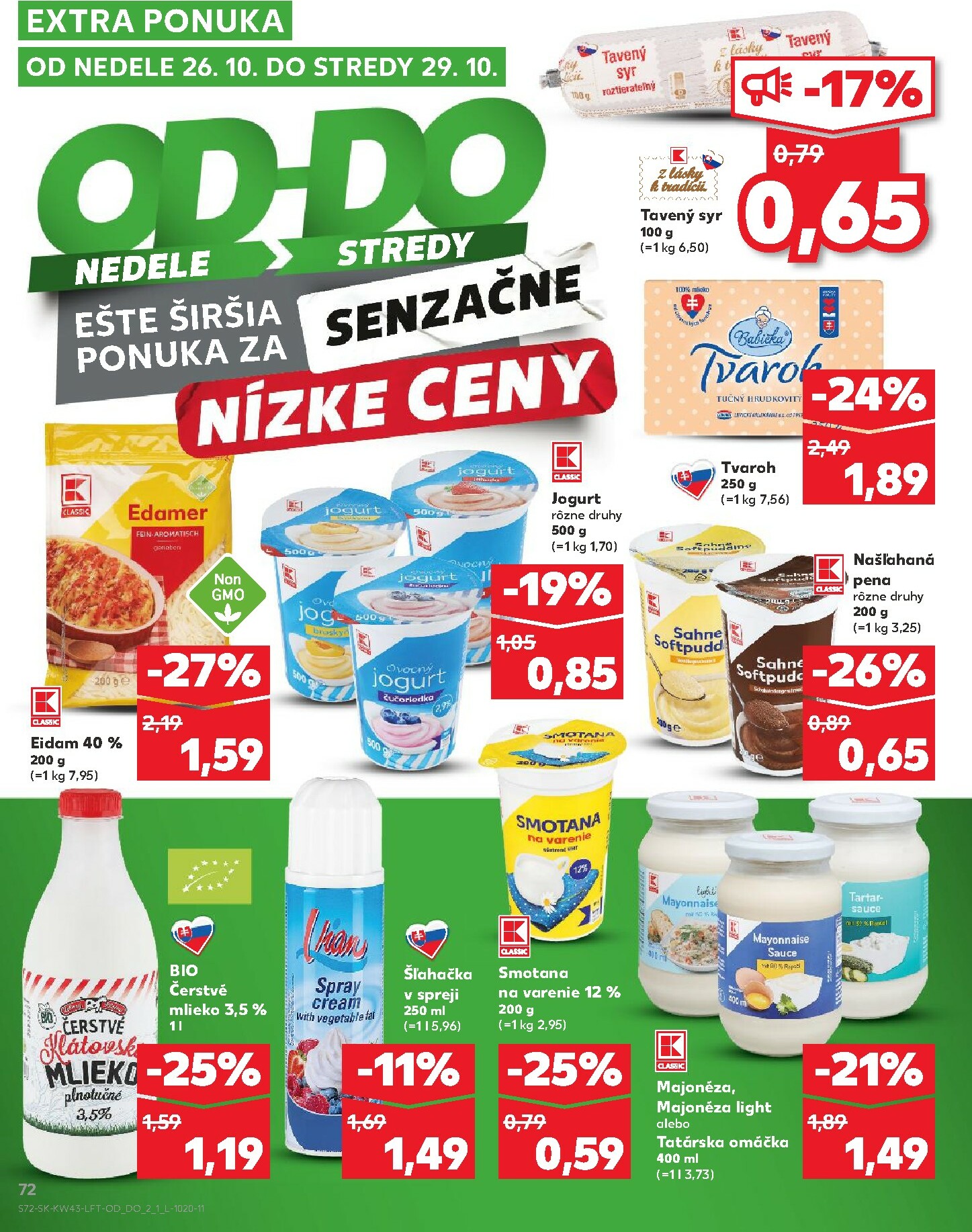 kaufland - Leták Kaufland platný od 23.10. do 29.10. - page: 72 kaufland - Leták Kaufland platný od 23.10. do 29.10. - page: 72