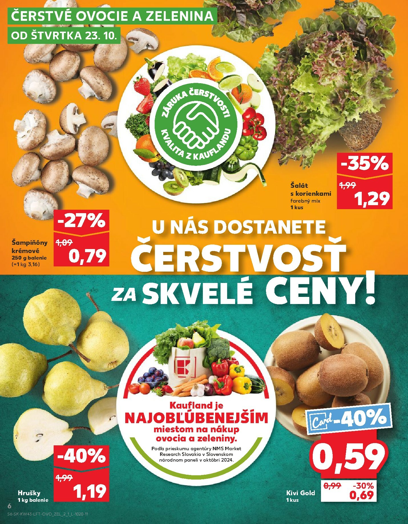 kaufland - Leták Kaufland platný od 23.10. do 29.10. - page: 6 kaufland - Leták Kaufland platný od 23.10. do 29.10. - page: 6