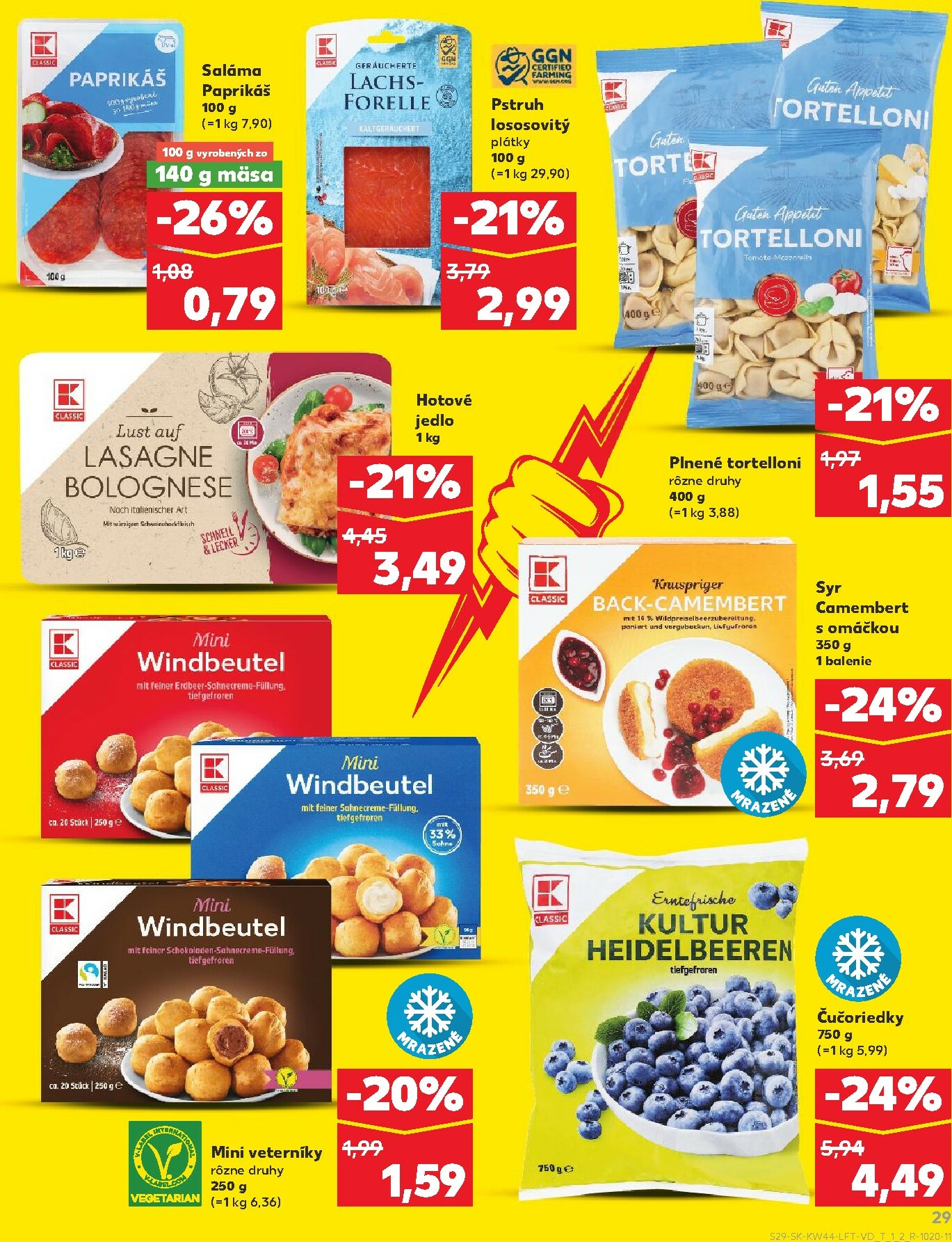 kaufland - Leták Kaufland platný od 30.10. do 05.11. - page: 29 kaufland - Leták Kaufland platný od 30.10. do 05.11. - page: 29