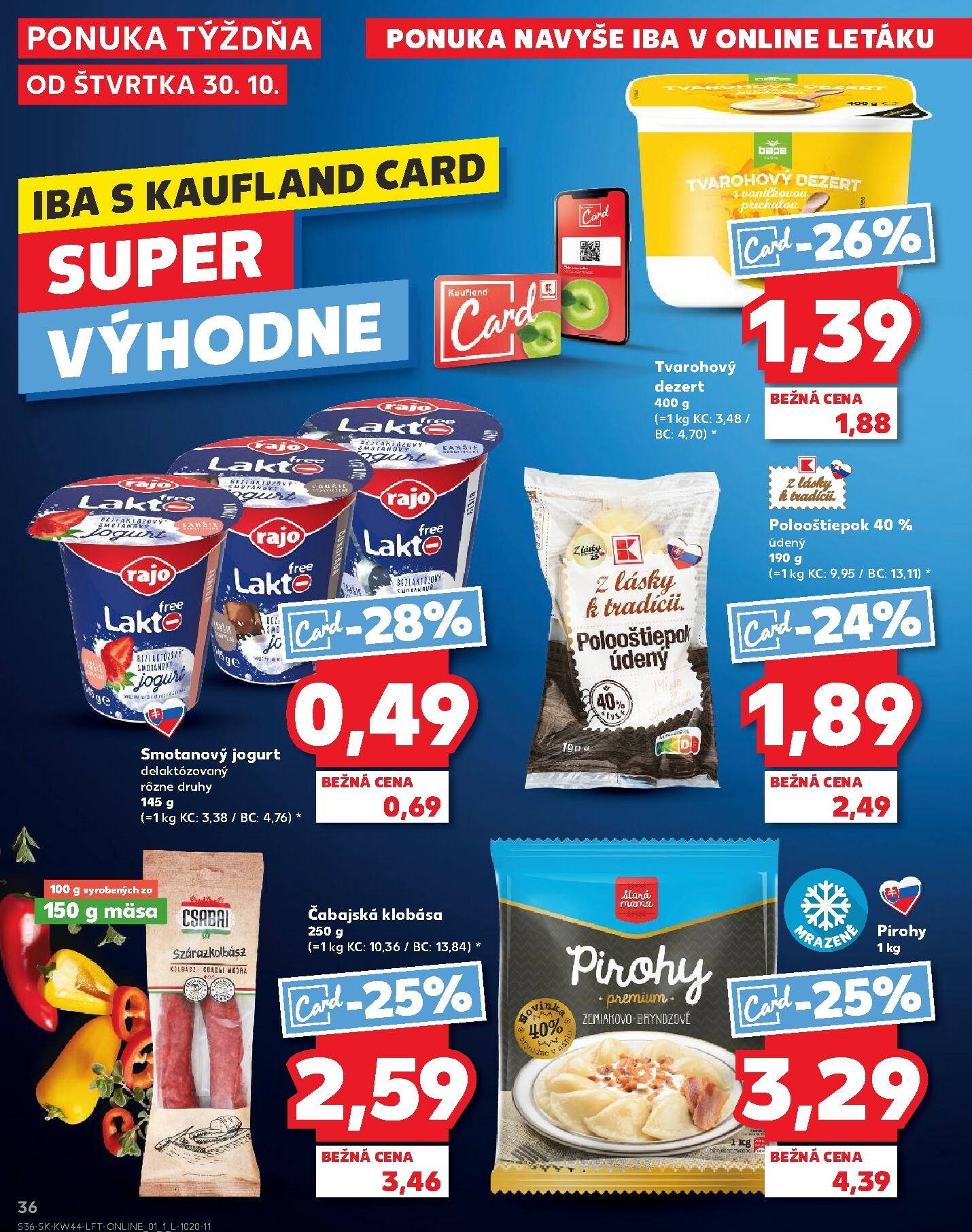 kaufland - Leták Kaufland platný od 30.10. do 05.11. - page: 36 kaufland - Leták Kaufland platný od 30.10. do 05.11. - page: 36