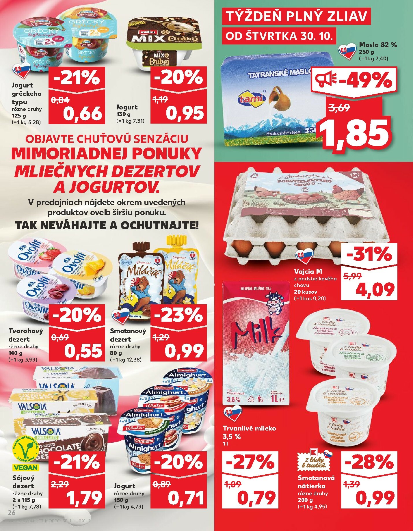 kaufland - Leták Kaufland platný od 30.10. do 05.11. - page: 26 kaufland - Leták Kaufland platný od 30.10. do 05.11. - page: 26