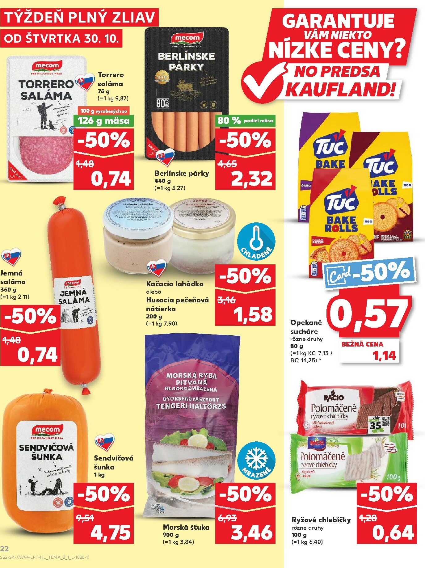 kaufland - Leták Kaufland platný od 30.10. do 05.11. - page: 22 kaufland - Leták Kaufland platný od 30.10. do 05.11. - page: 22