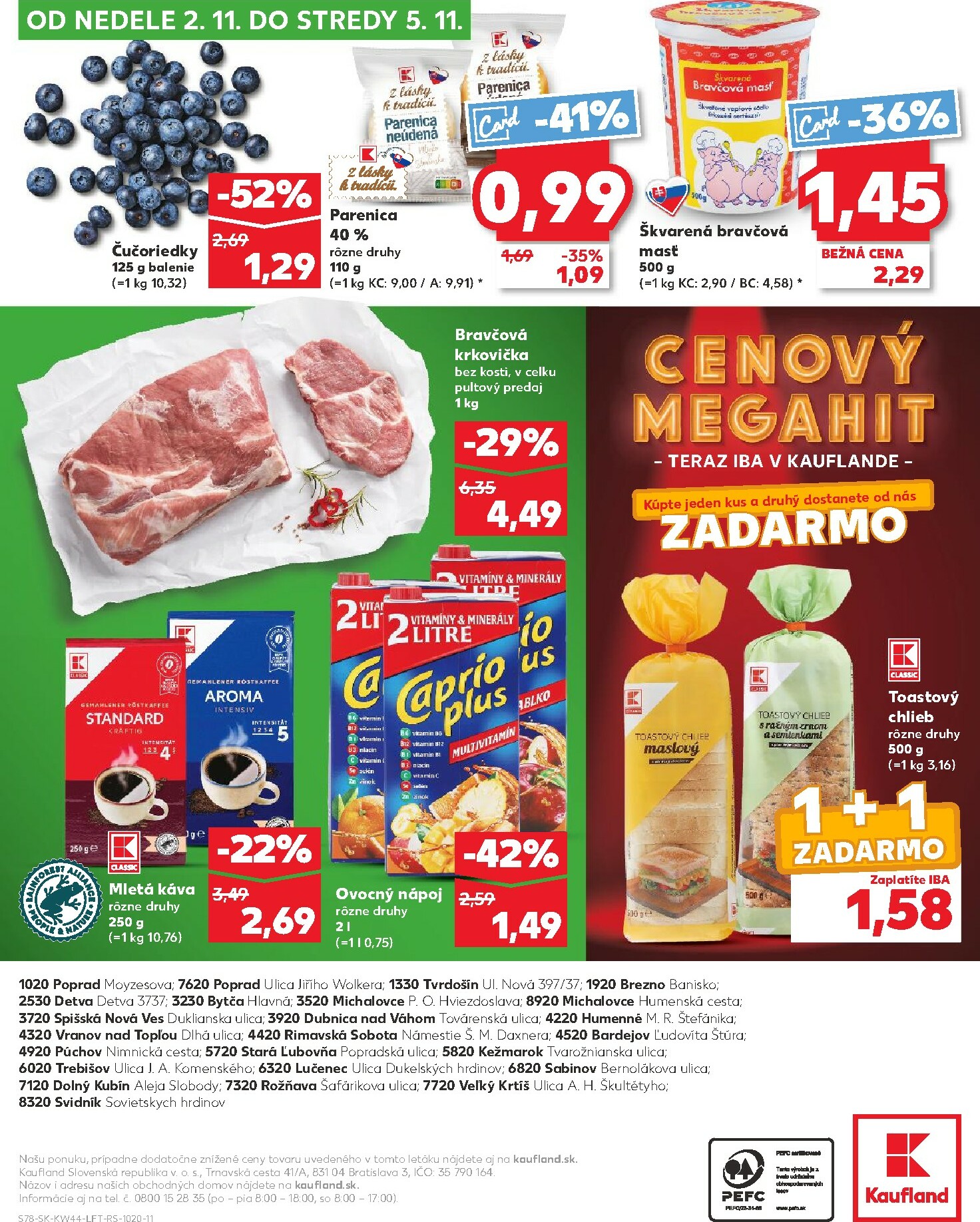 kaufland - Leták Kaufland platný od 30.10. do 05.11. - page: 78 kaufland - Leták Kaufland platný od 30.10. do 05.11. - page: 78