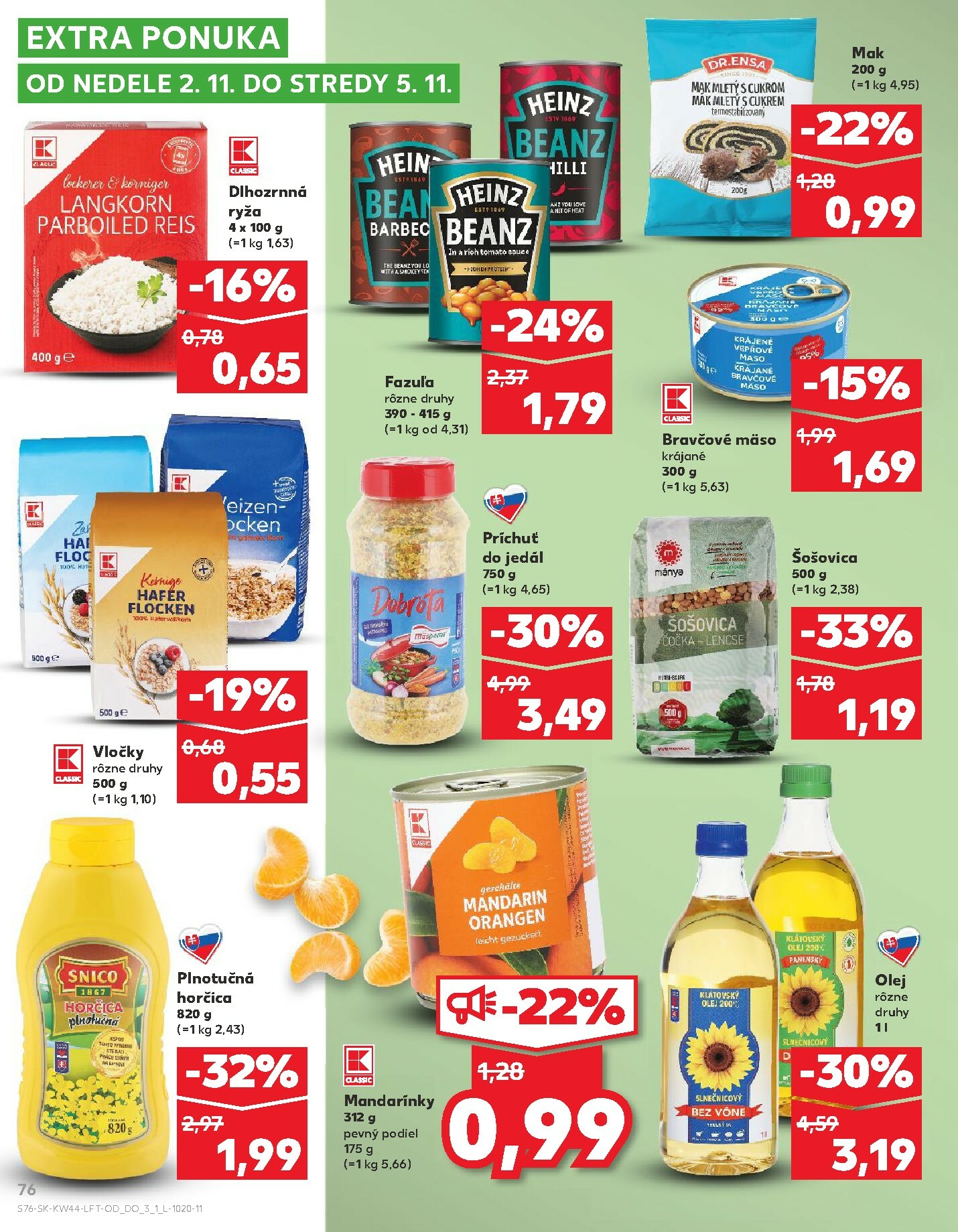 kaufland - Leták Kaufland platný od 30.10. do 05.11. - page: 76 kaufland - Leták Kaufland platný od 30.10. do 05.11. - page: 76