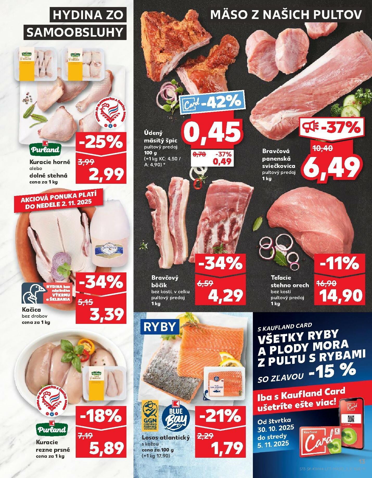 kaufland - Leták Kaufland platný od 30.10. do 05.11. - page: 13 kaufland - Leták Kaufland platný od 30.10. do 05.11. - page: 13