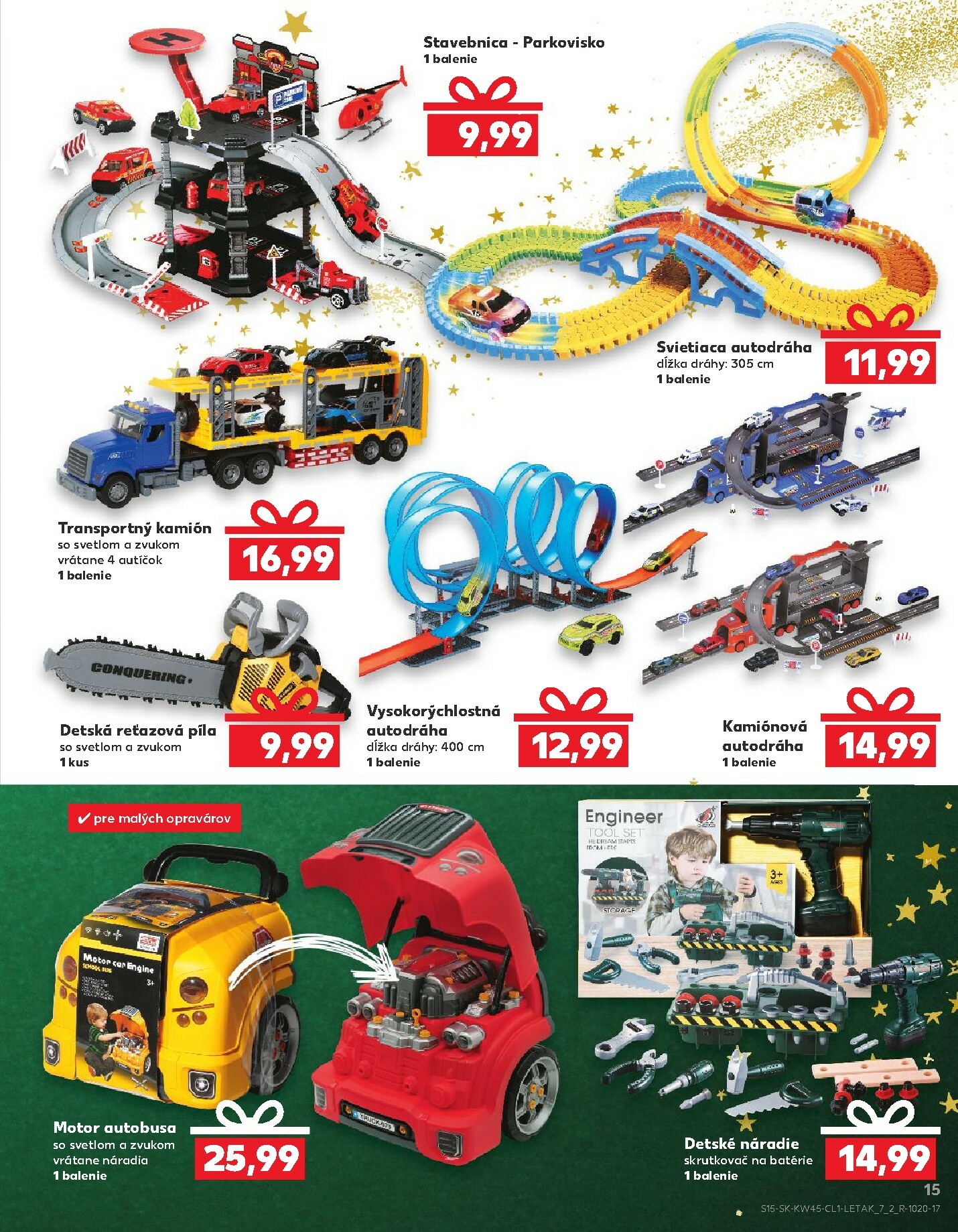 kaufland - Leták Kaufland - Svet Hračiek platný od 06.11. do 26.11. - page: 15