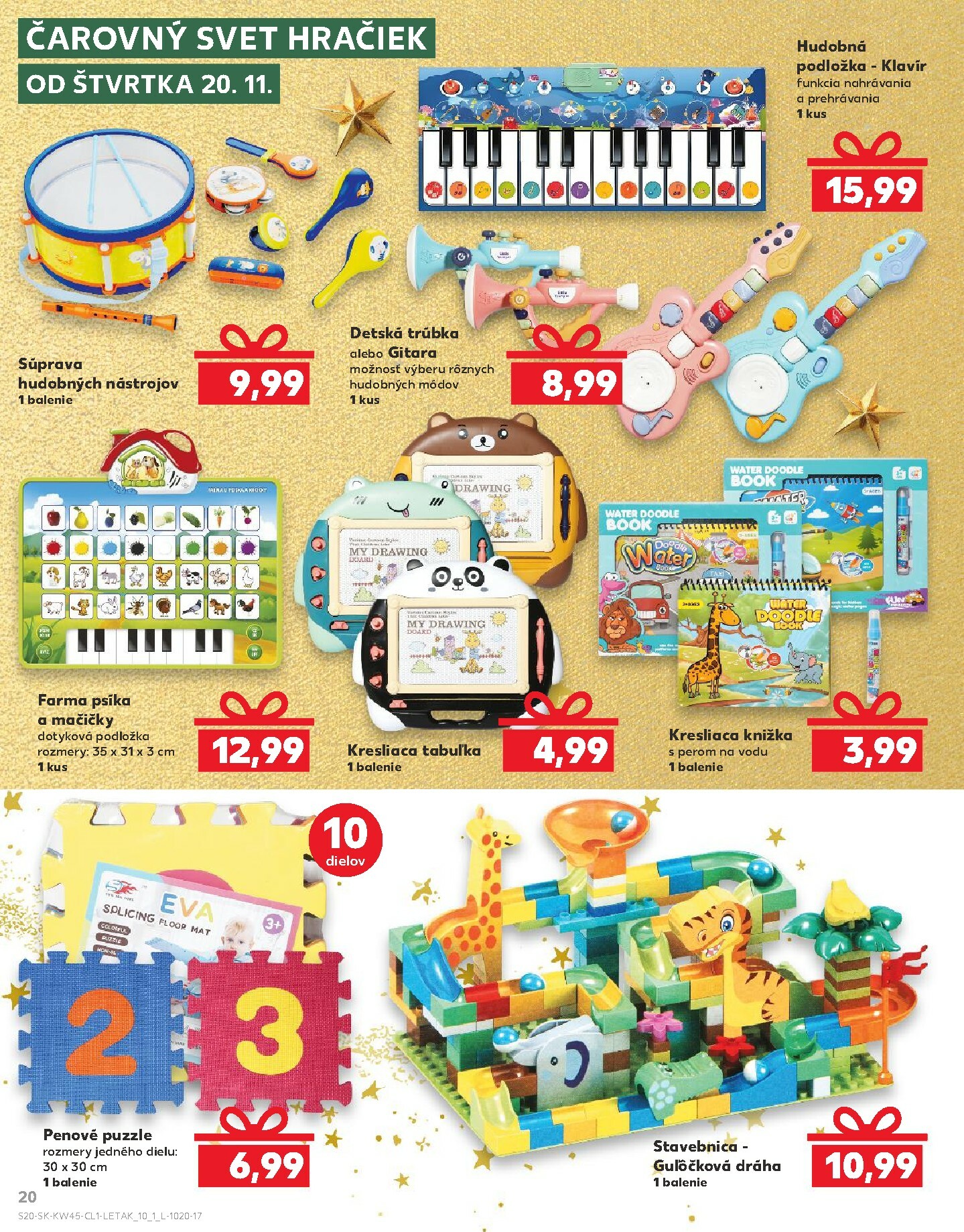 kaufland - Leták Kaufland - Svet Hračiek platný od 06.11. do 26.11. - page: 20