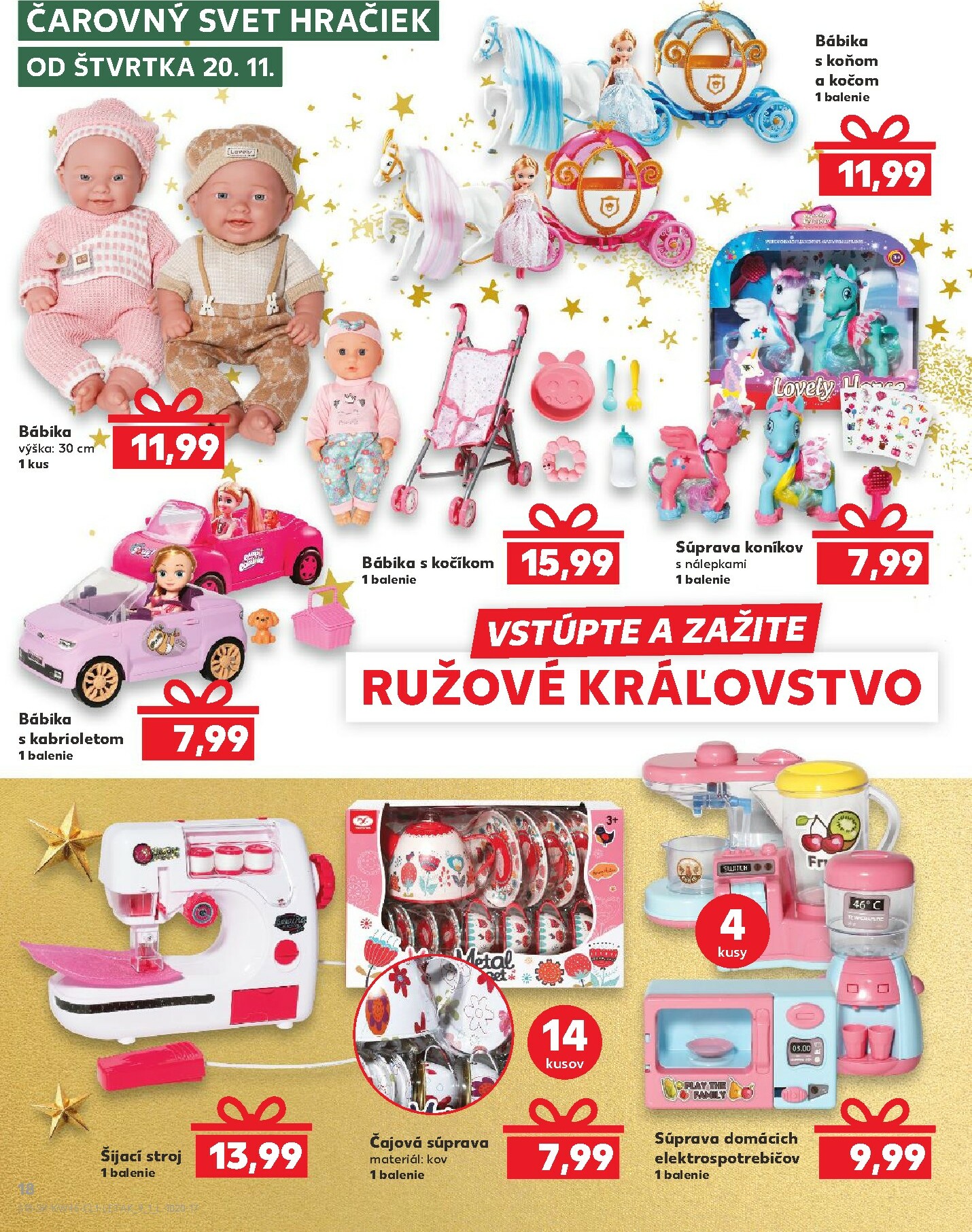 kaufland - Leták Kaufland - Svet Hračiek platný od 06.11. do 26.11. - page: 18