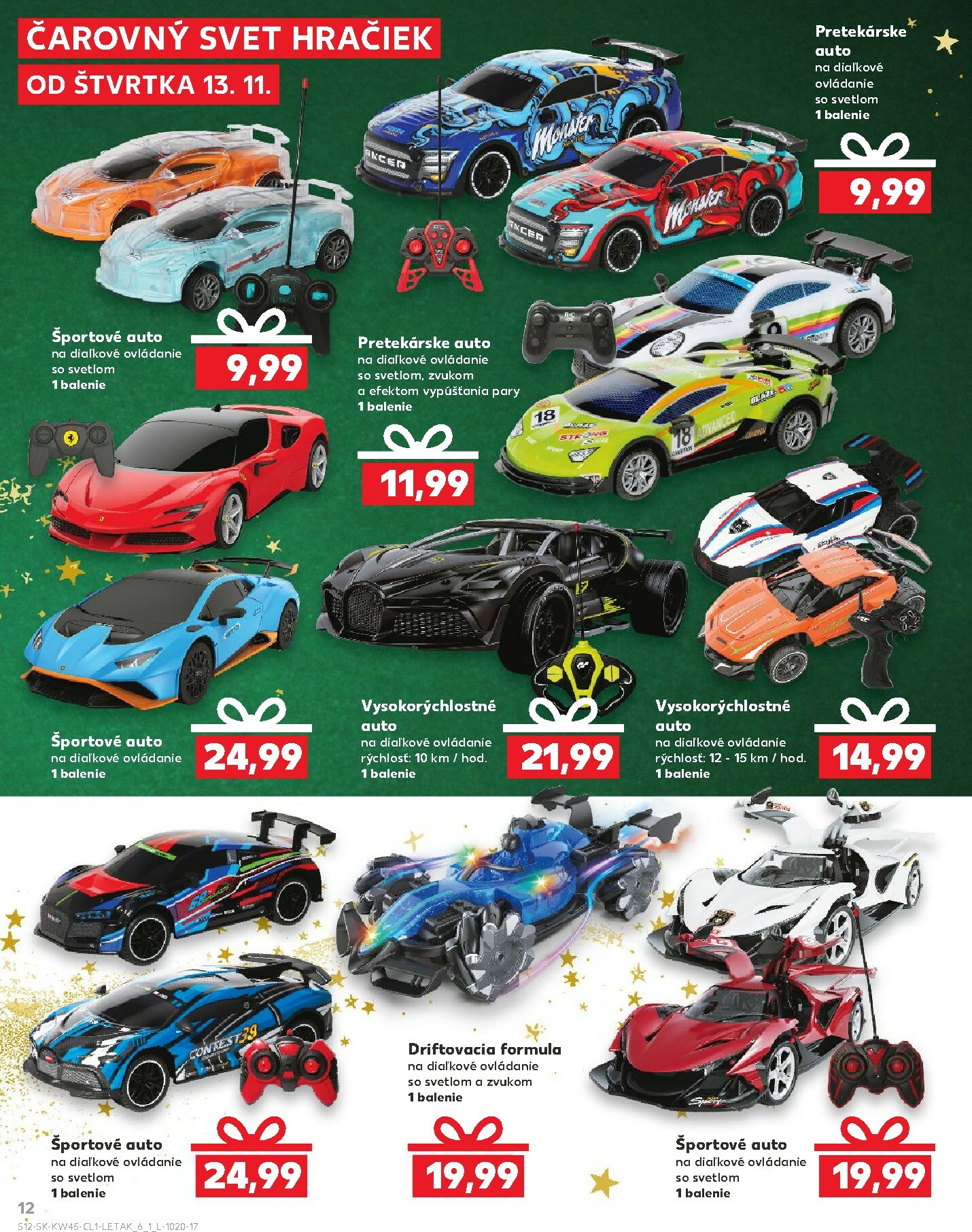 kaufland - Leták Kaufland - Svet Hračiek platný od 06.11. do 26.11. - page: 12