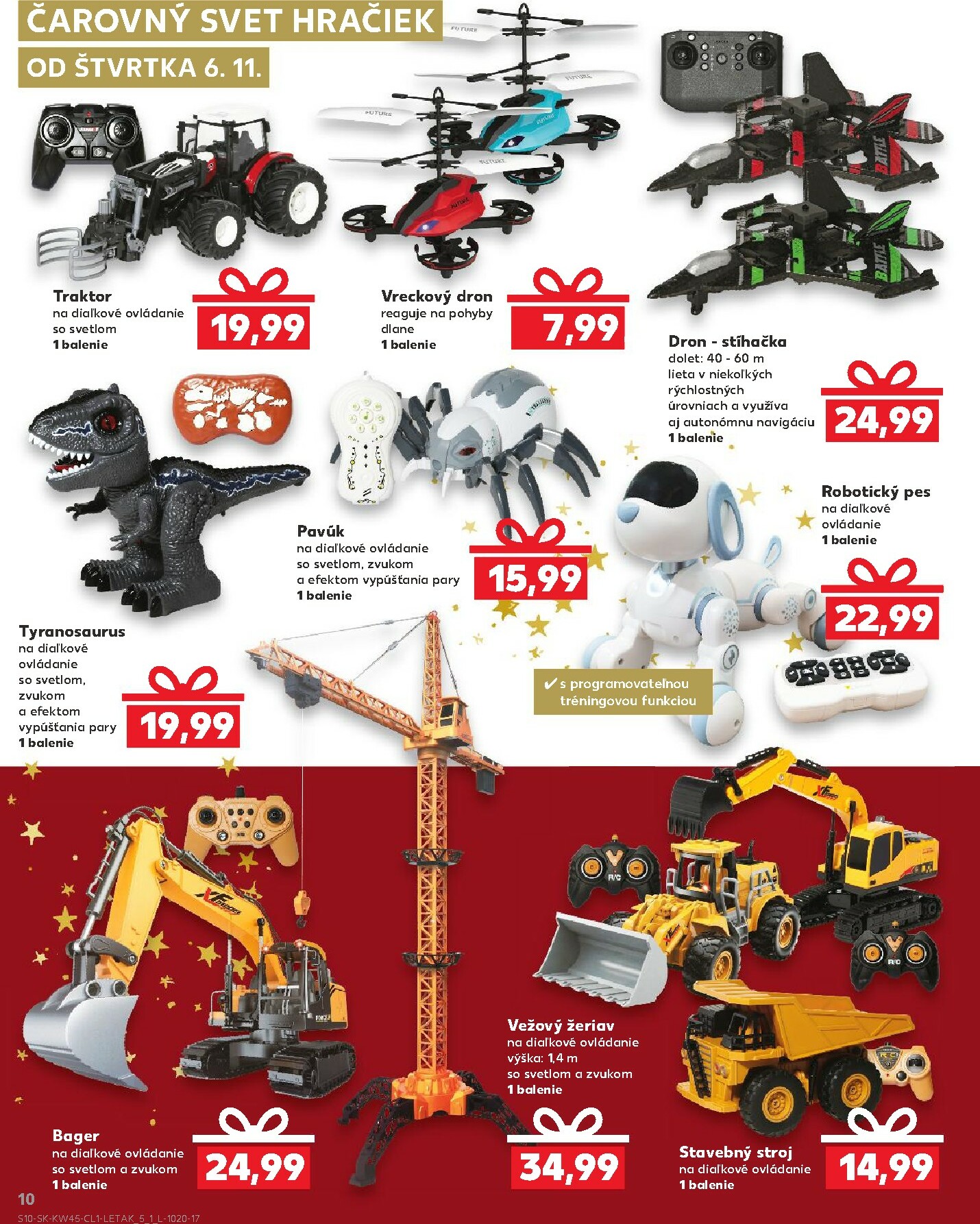 kaufland - Leták Kaufland - Svet Hračiek platný od 06.11. do 26.11. - page: 10