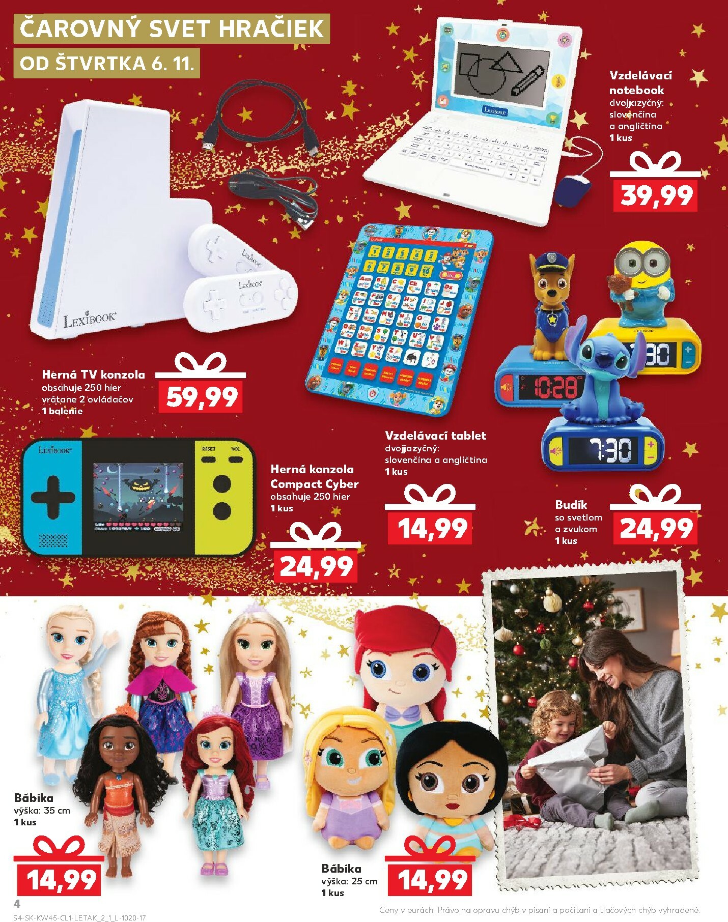 kaufland - Leták Kaufland - Svet Hračiek platný od 06.11. do 26.11. - page: 4
