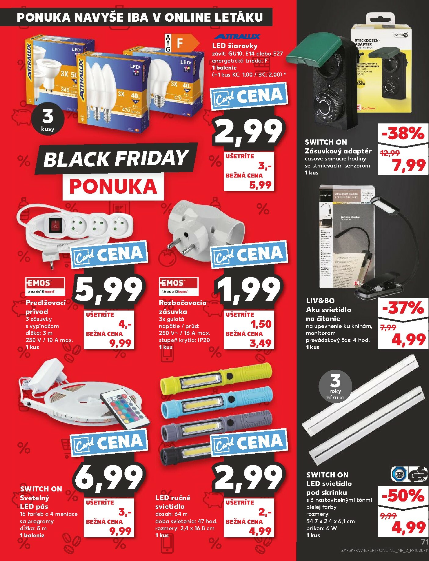 kaufland - Leták Kaufland platný od 06.11. do 12.11. - page: 71