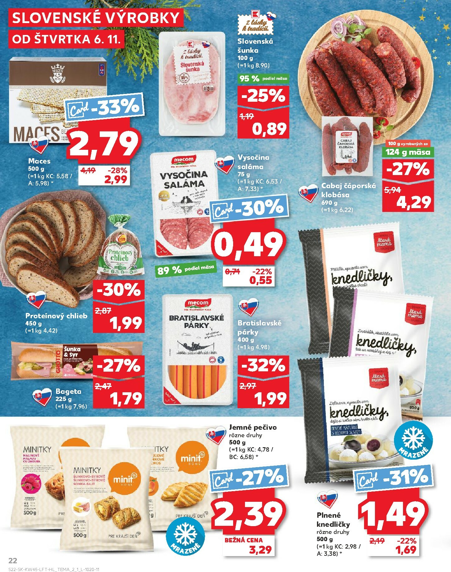 kaufland - Leták Kaufland platný od 06.11. do 12.11. - page: 22
