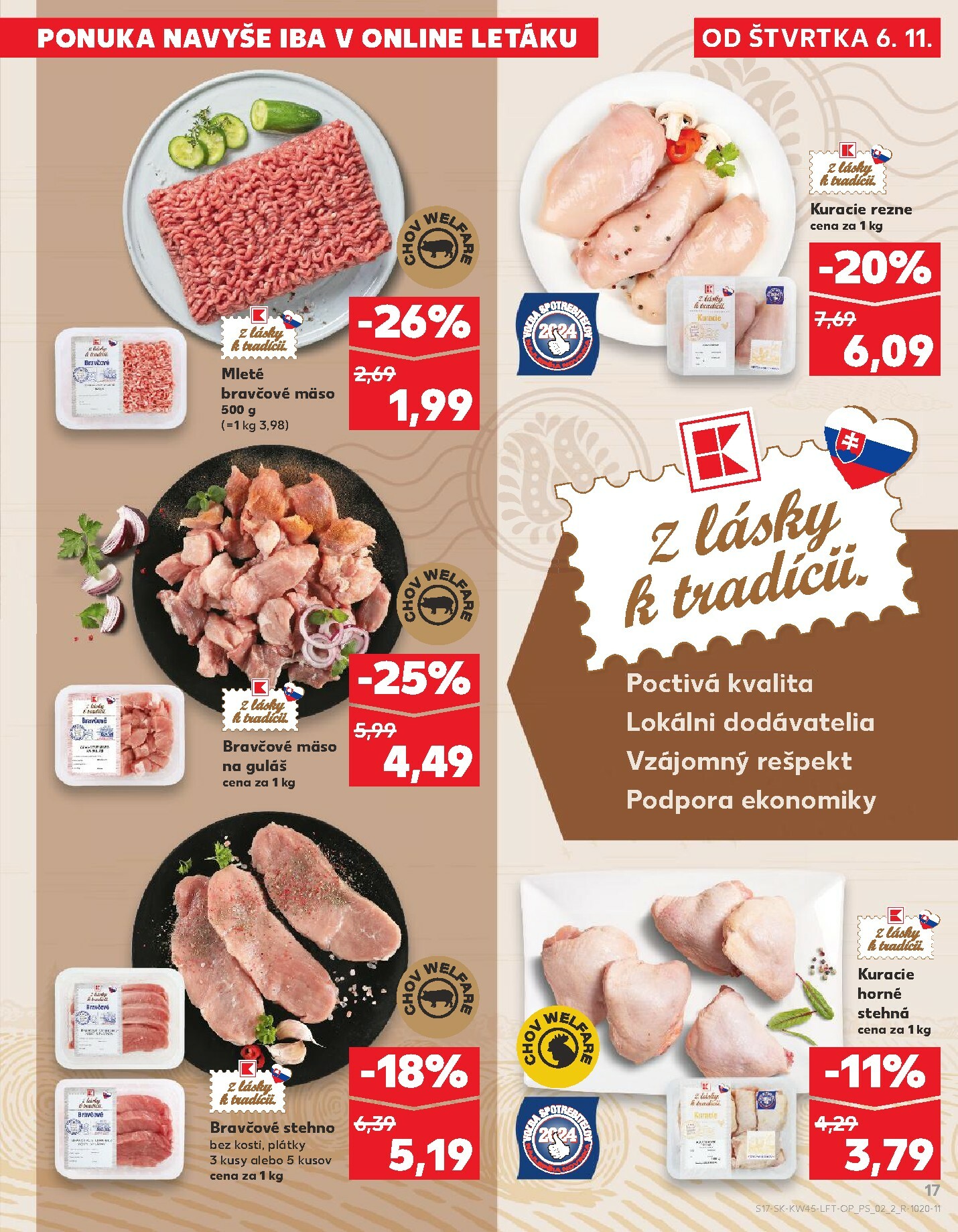 kaufland - Leták Kaufland platný od 06.11. do 12.11. - page: 17