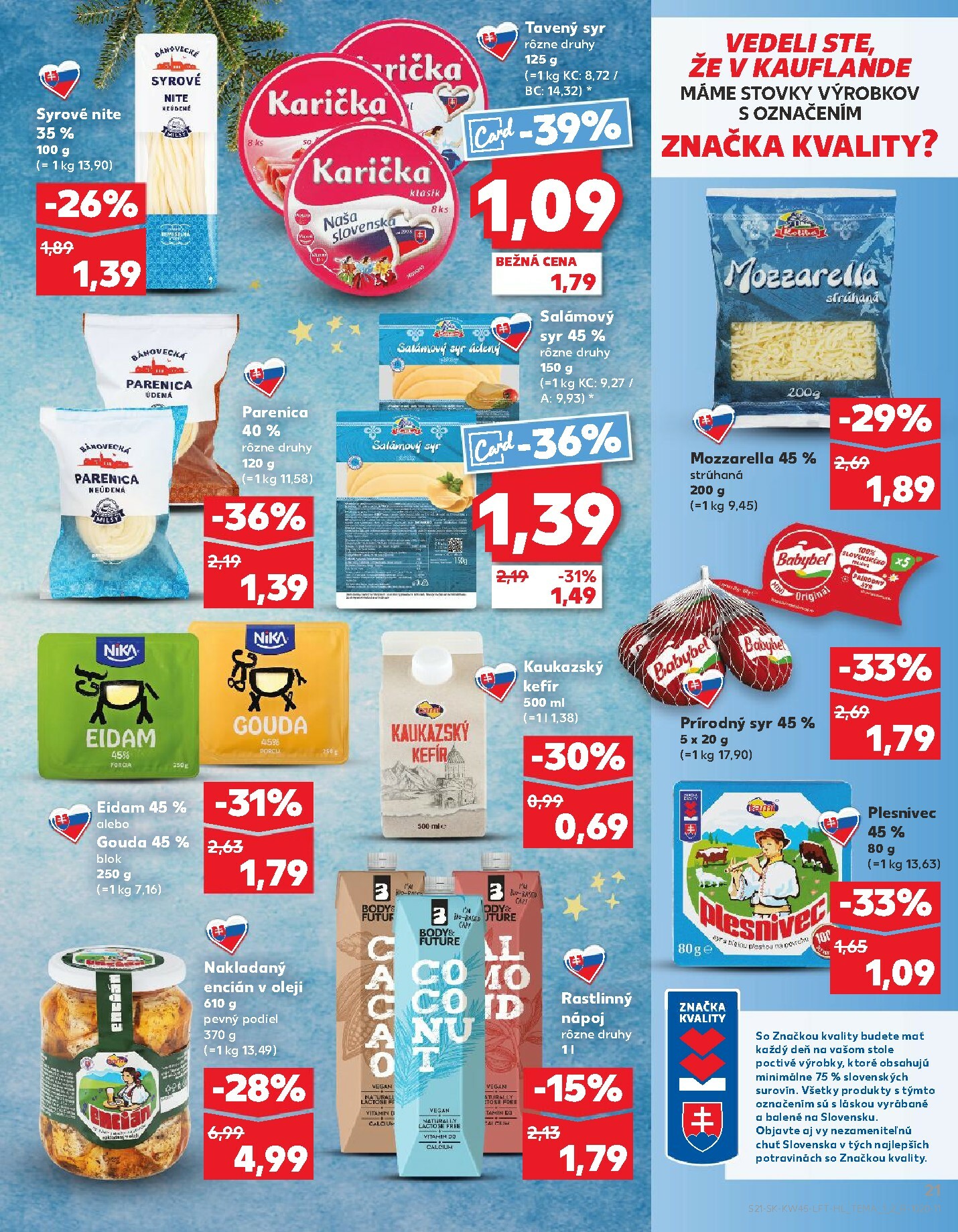 kaufland - Leták Kaufland platný od 06.11. do 12.11. - page: 21