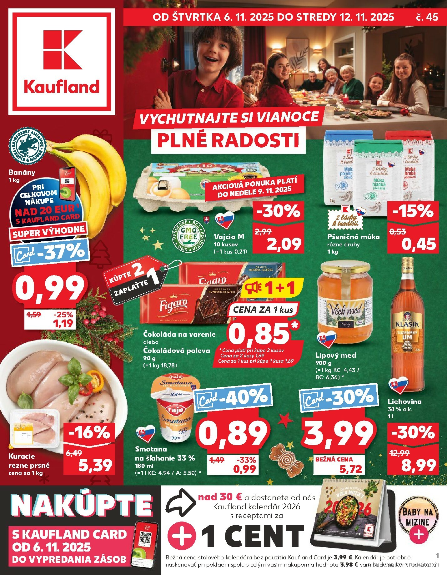 kaufland - Leták Kaufland platný od 06.11. do 12.11. - page: 1